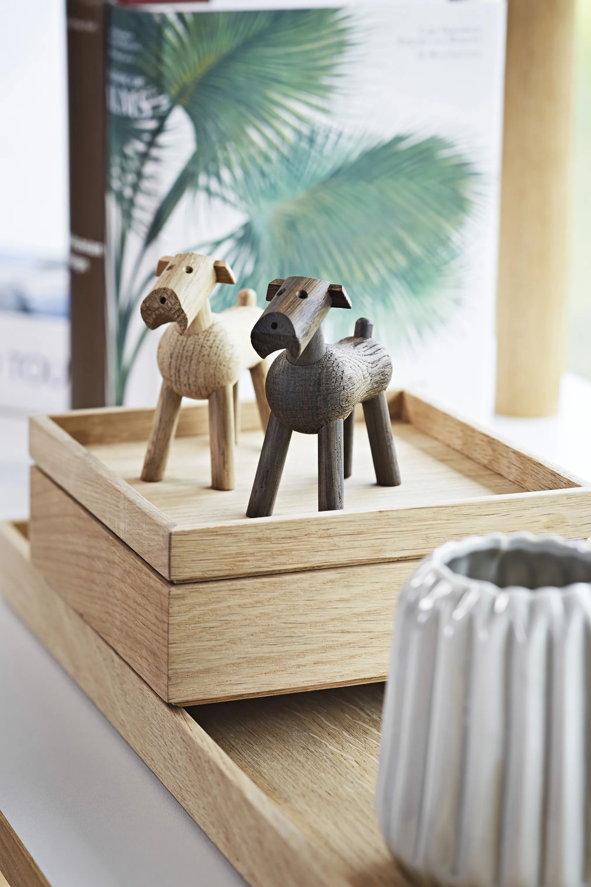 Kay Bojesen Dyrefigurer Hund Tim i Eg, 3