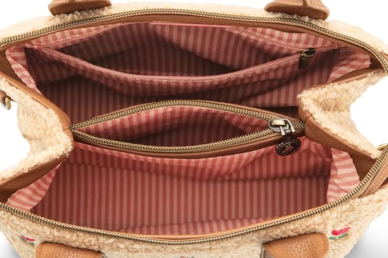 PIP Studio Øvrigt interiør Fia Teddy Håndtaske i Beige, 3