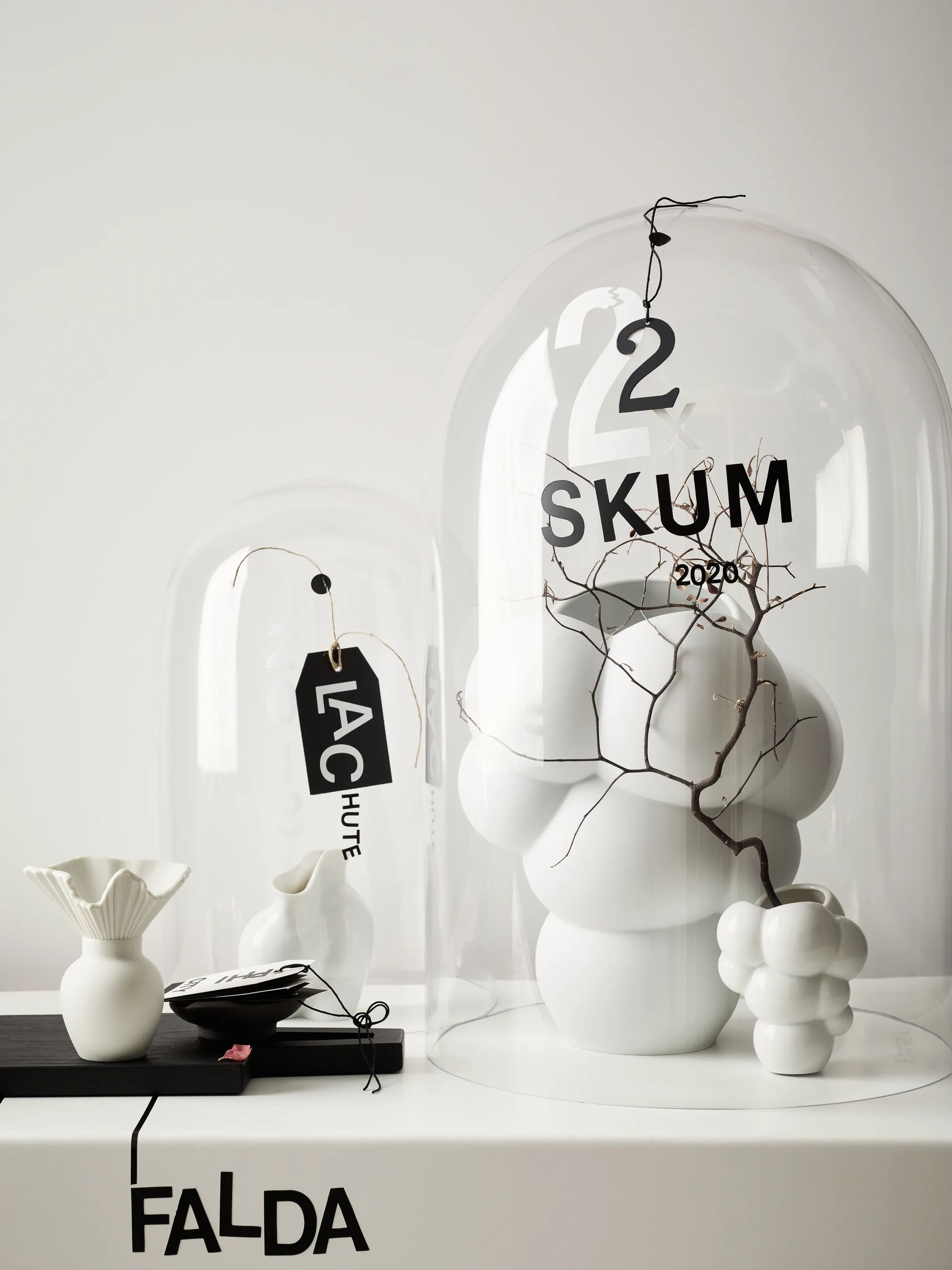 Rosenthal Vaser Skum Vase i Hvid, 9,8 cm, 2