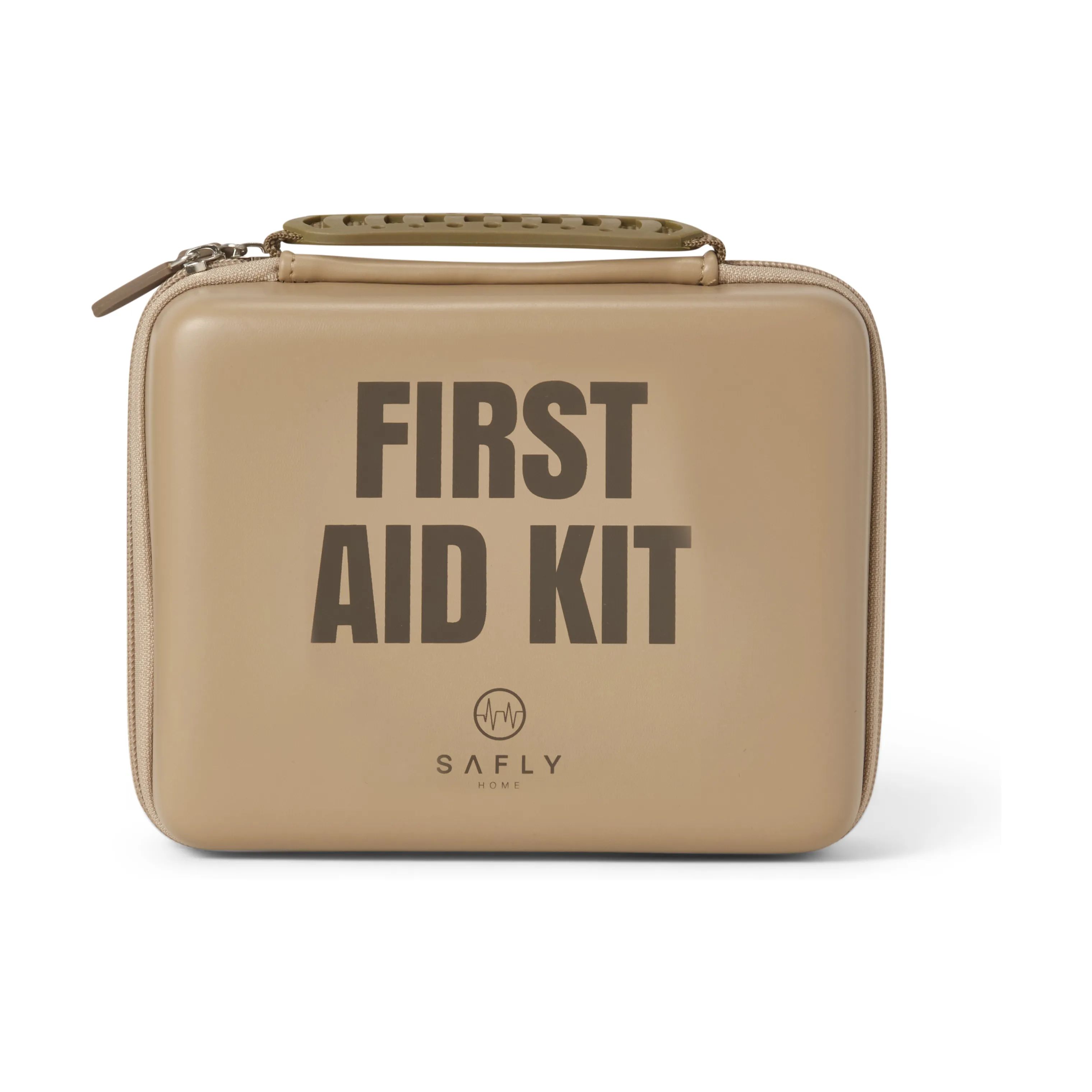 Safly Rengøringsmidler Home Førstehjælpskasse i Beige, H8,5 x L25,5 cm, 1