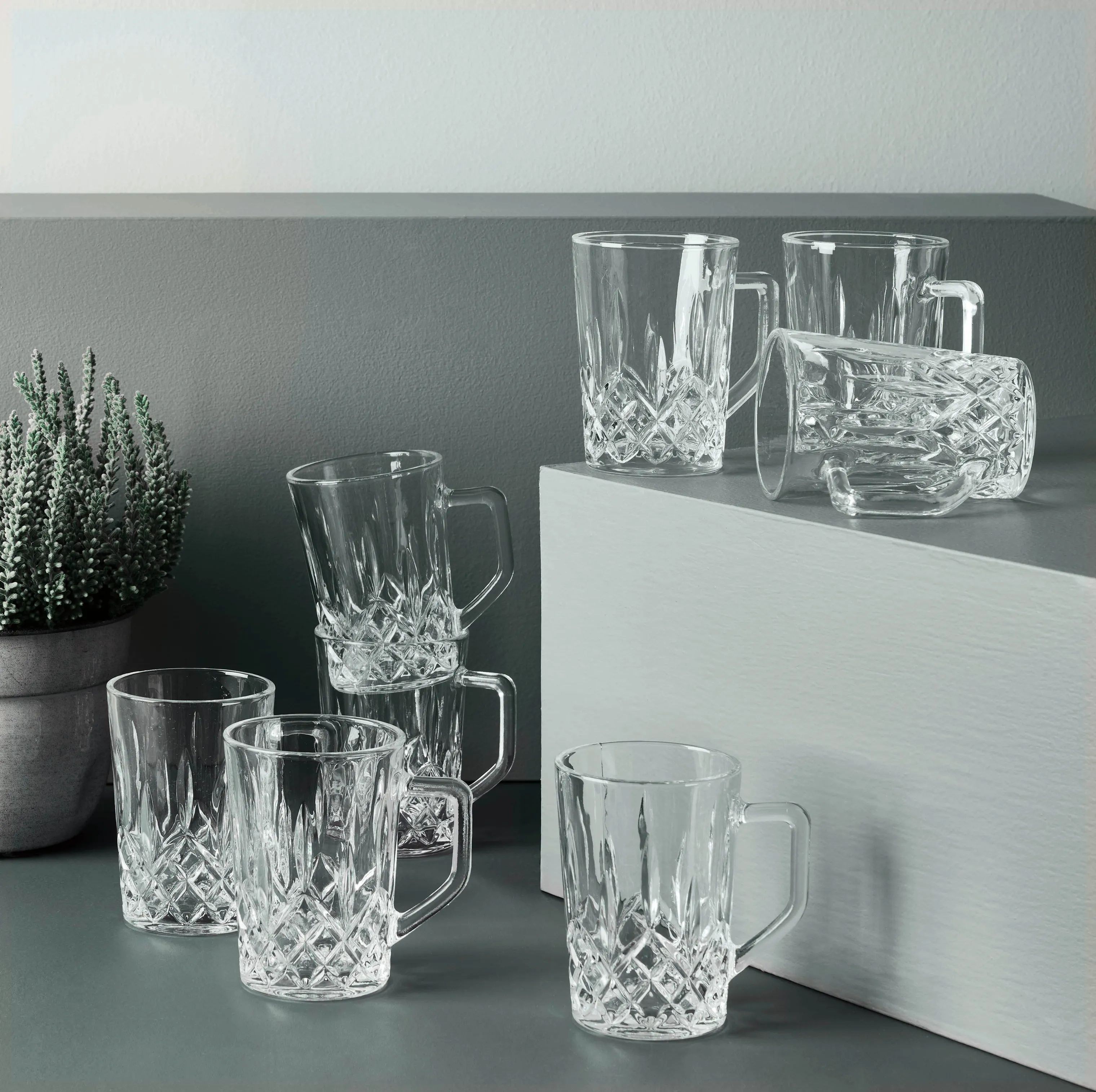 Aida Cocktailglas Harvey Hotdrink Krus - 4 stk. i Klar, 2