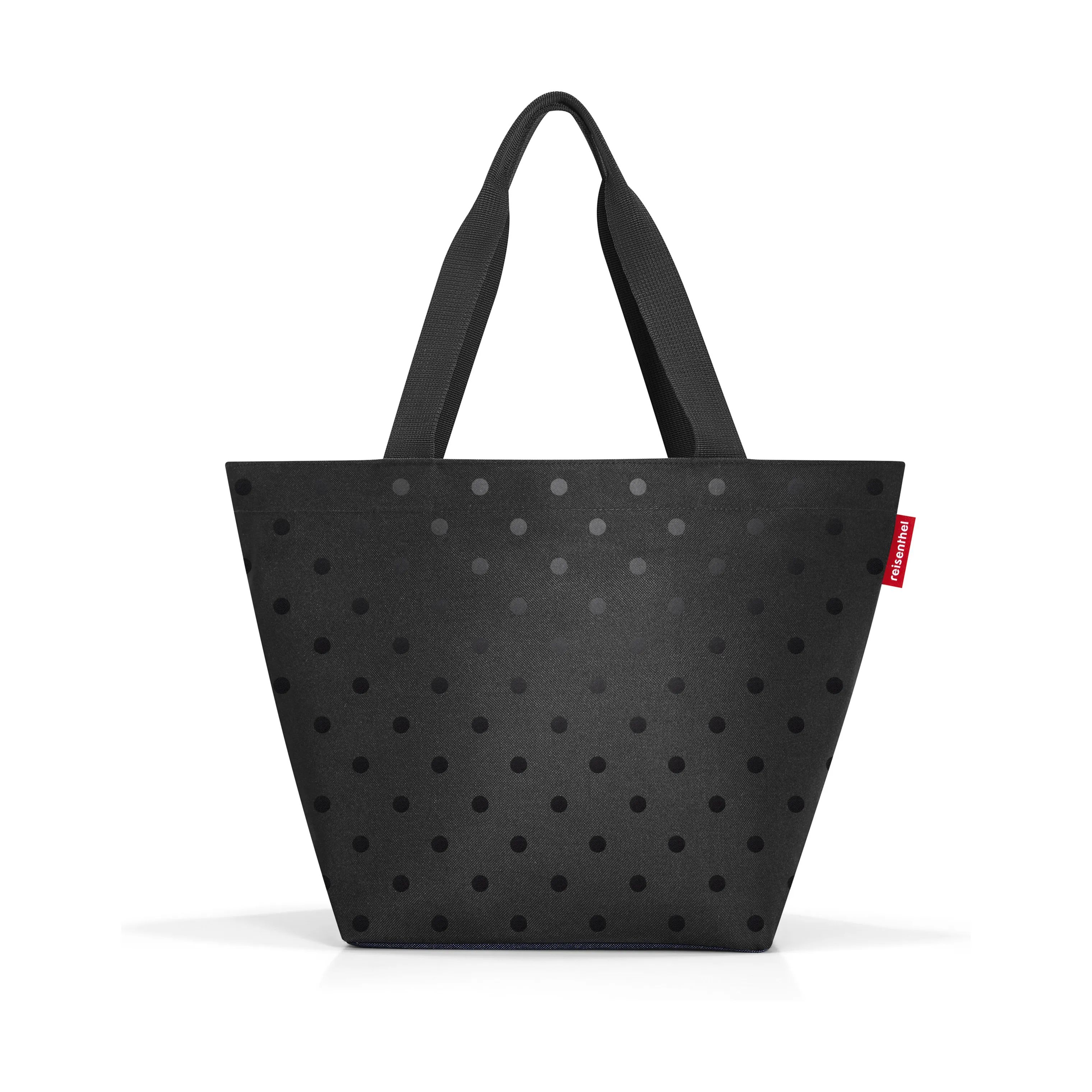 Reisenthel Indkøbskurve Shopper - M i Sort med prikker, 1
