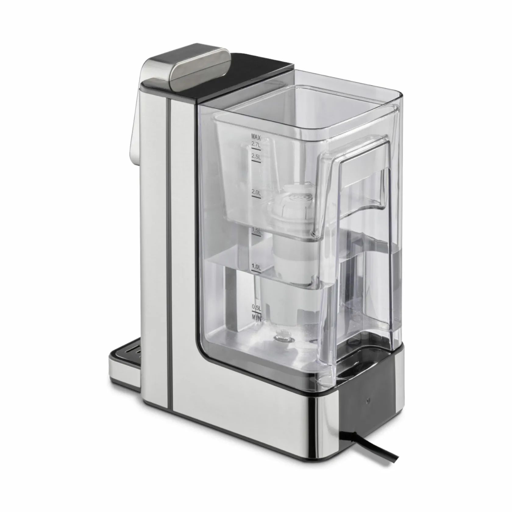 Caso Elkedler Varmtvandsdispenser CS1879 i Sort/sølvfarvet, 8