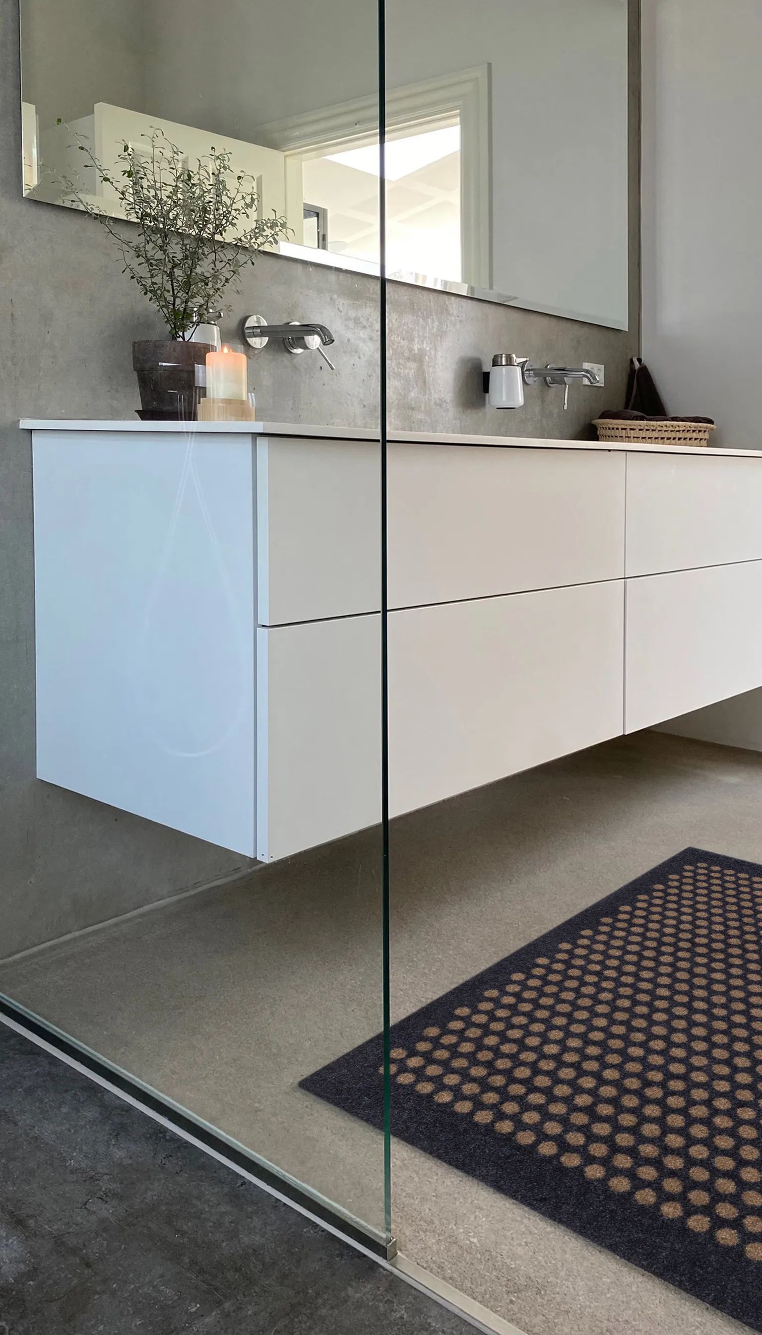 Tica Copenhagen Dørmåtter Dot Dørmåtte i B90 x L60 cm, 2