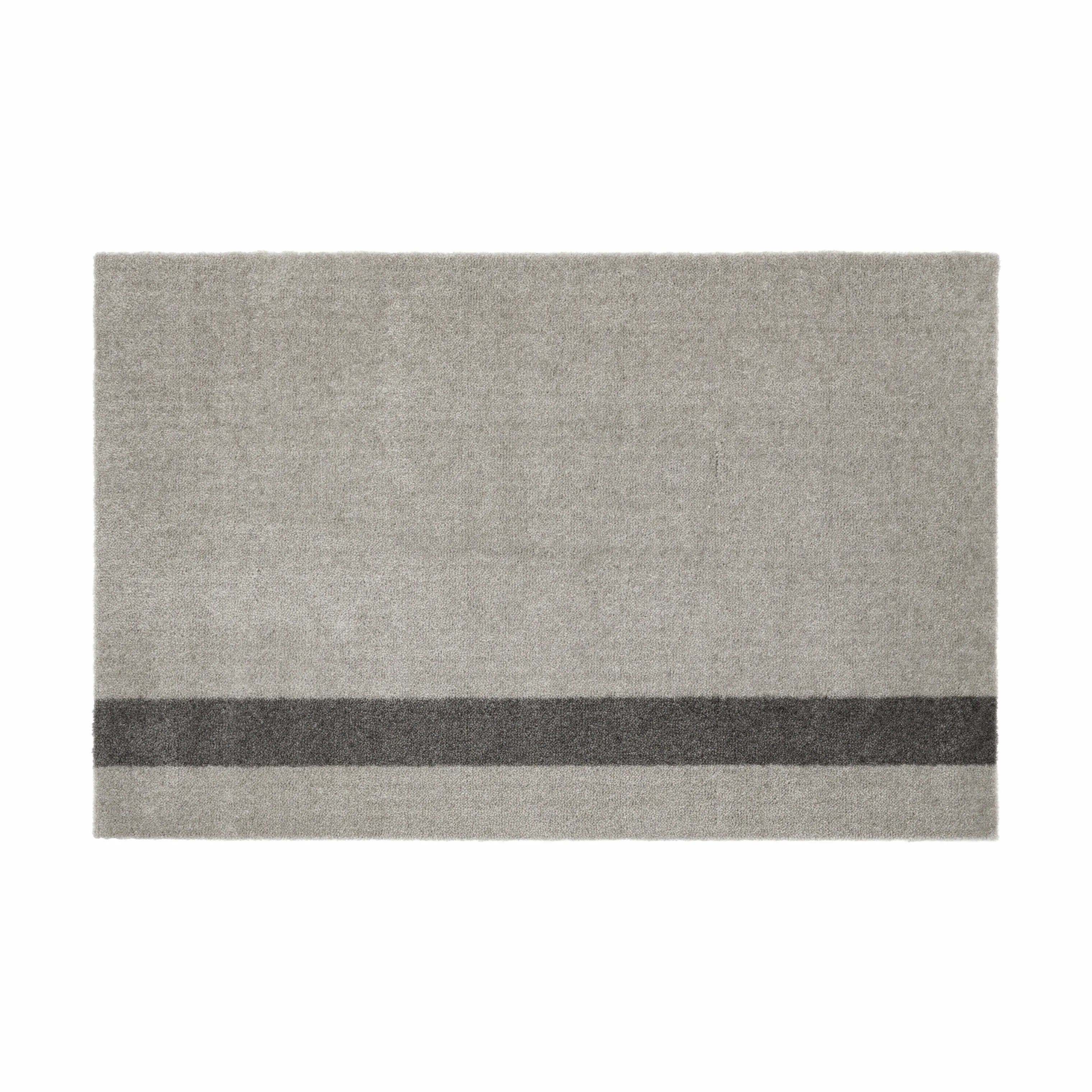 Tica Copenhagen Dørmåtter Stripes Vertikal Gulvmåtte i steelgrey, B60 x L90 cm, 1