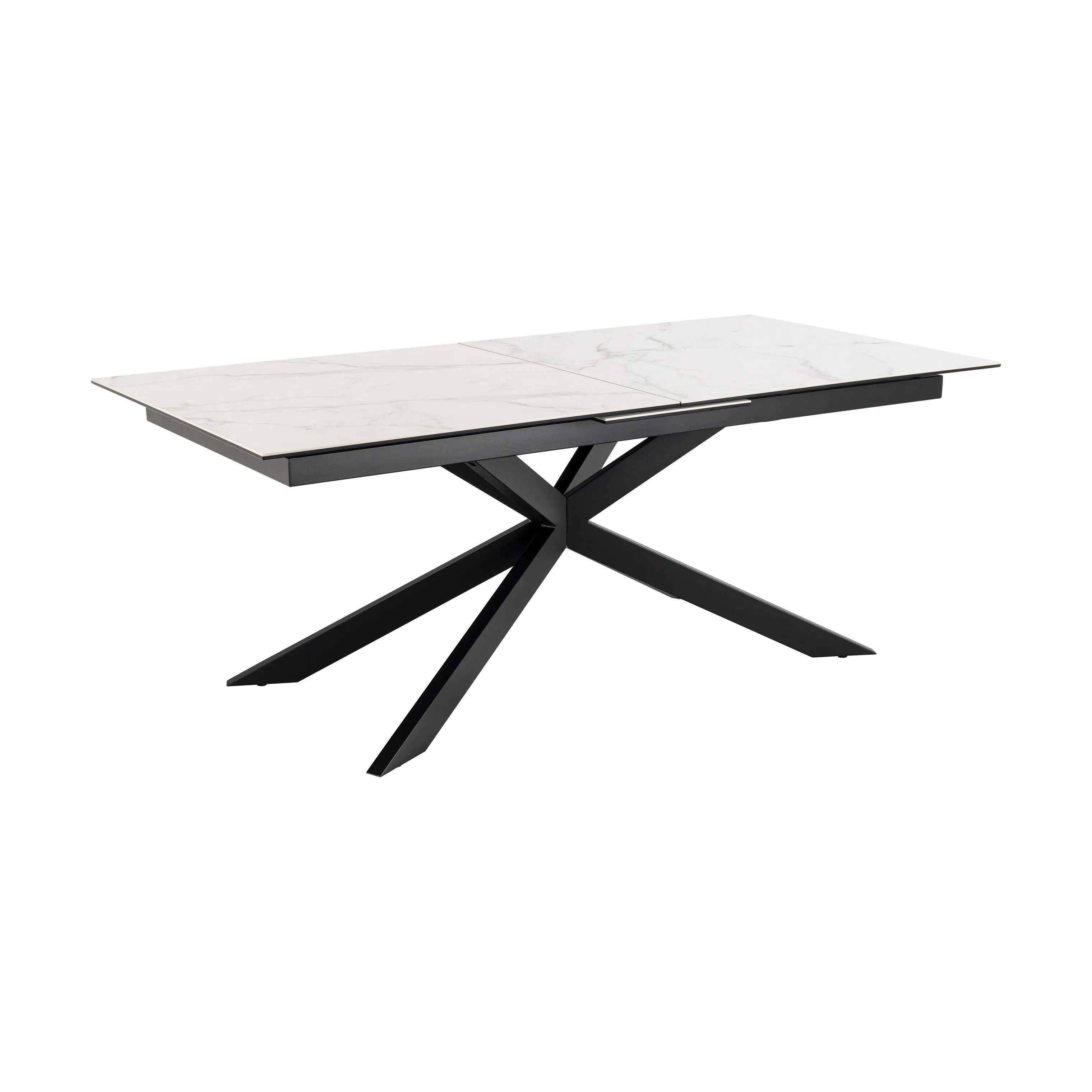 CASA Living Spiseborde Irwine Spisebord i Hvid, H76 x B240 x L100 cm, 3