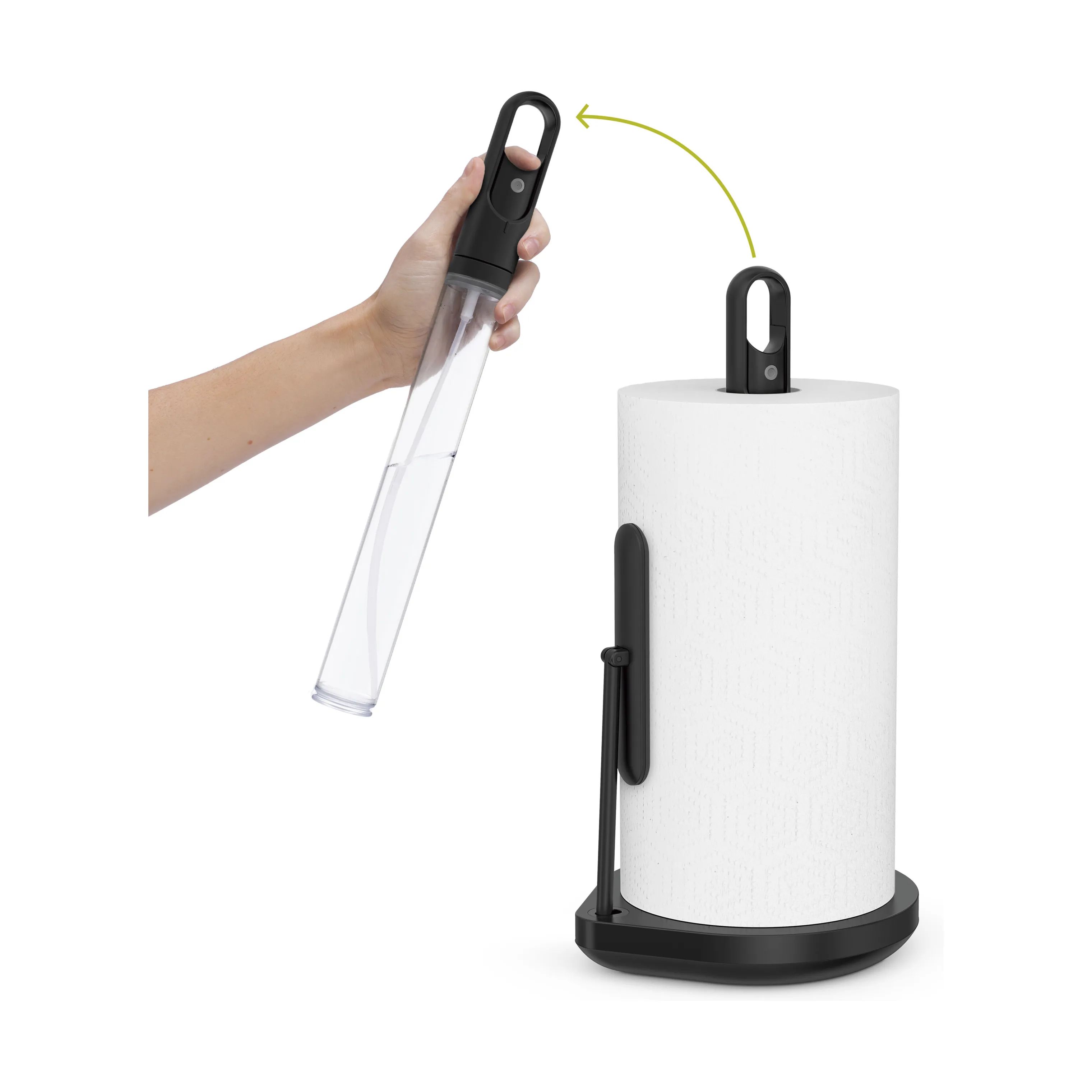Simplehuman Køkkenrulleholdere Køkkenrulleholder m. pumpe i Sort, 2