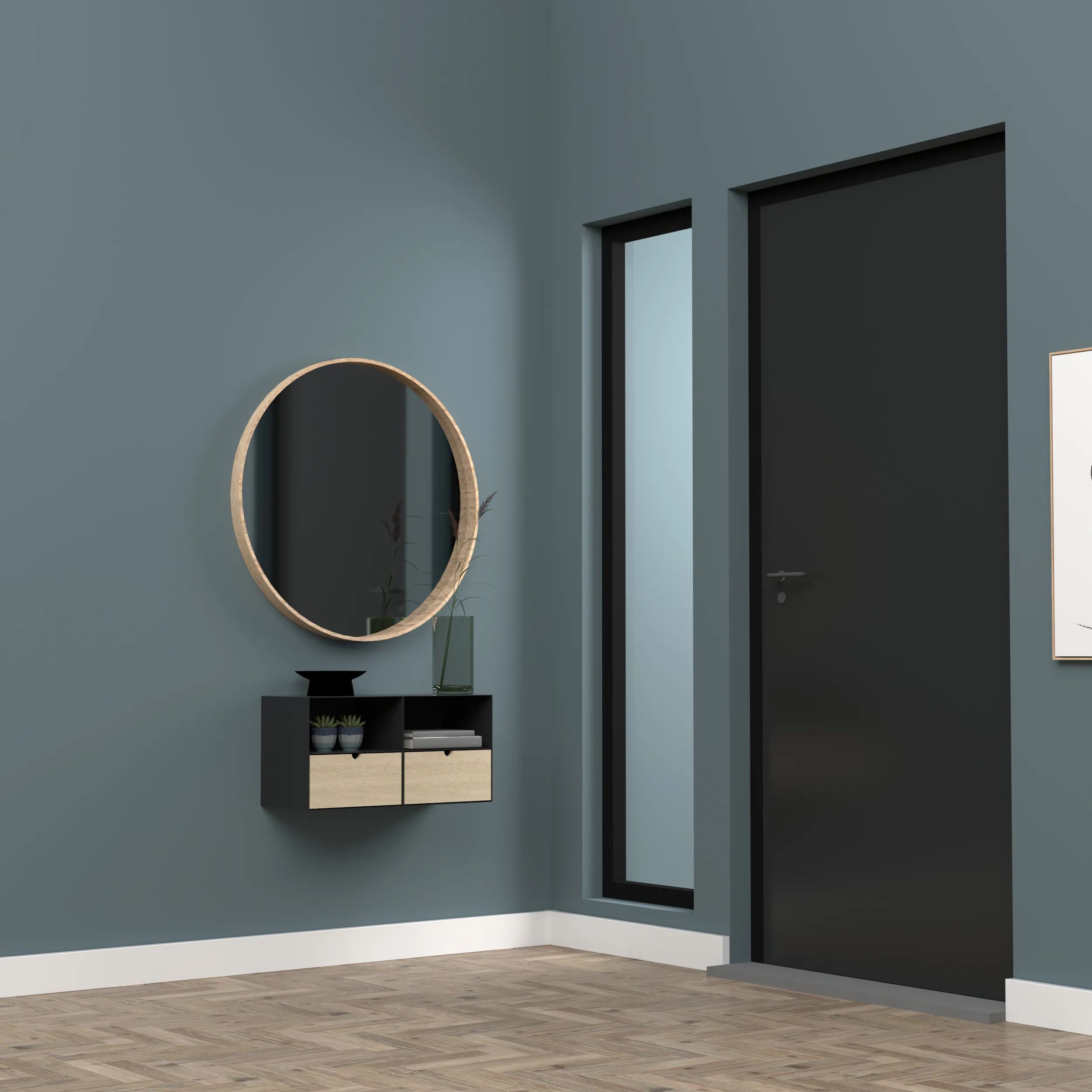 CASA Living Sengeborde Joliet Natbord i Natur, 6