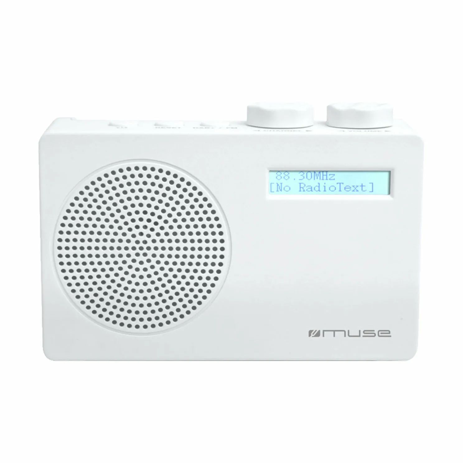 Trident Traders Højtalere DAB Radio i hvid, 1