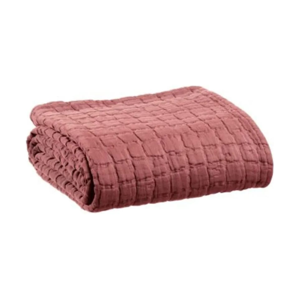 Vivaraise Sengetæpper Swami Sengetæppe i Pink, B180 x L260 cm, 1