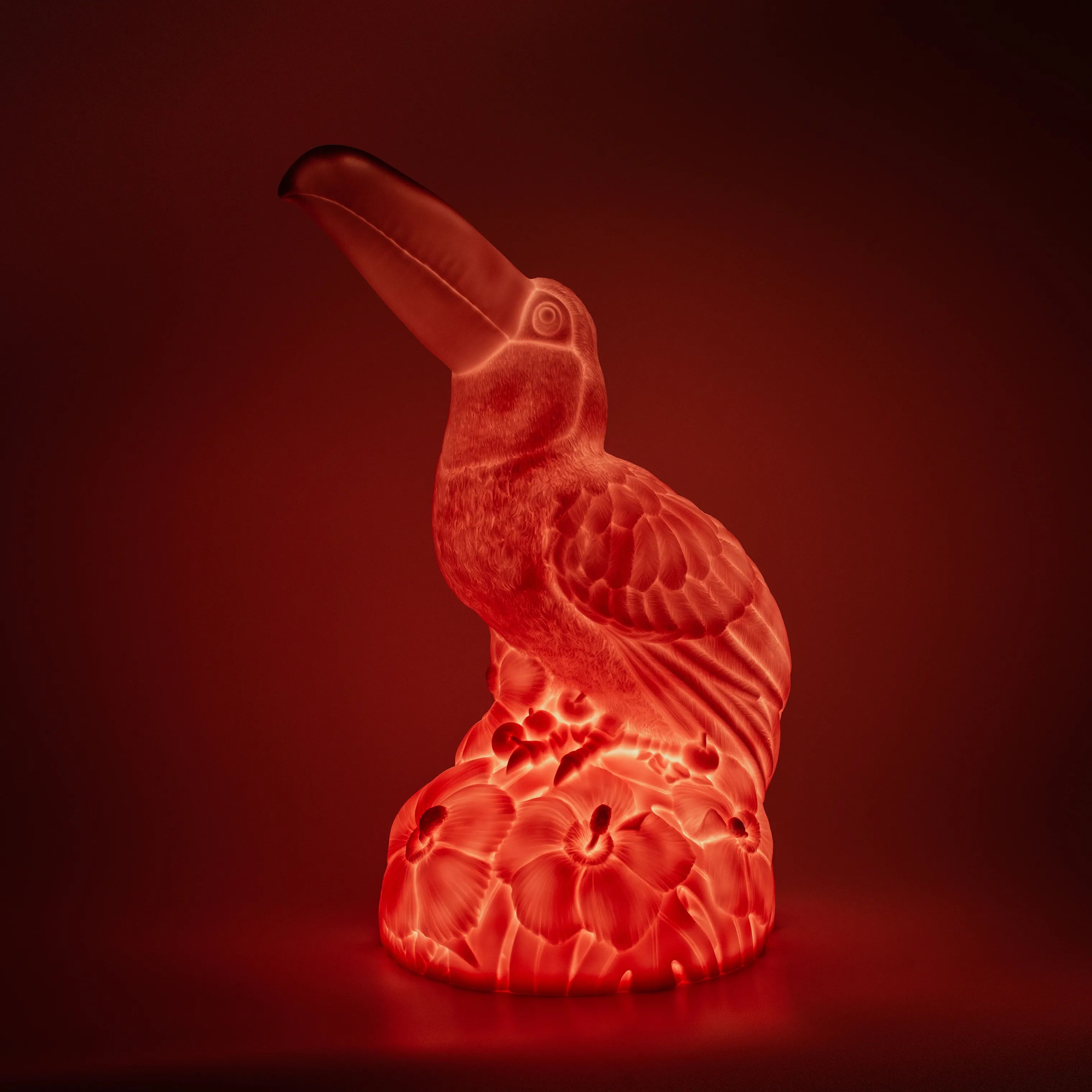 Goodnight Light LED-lamper Eden Toucan Lampe i Blush, 4