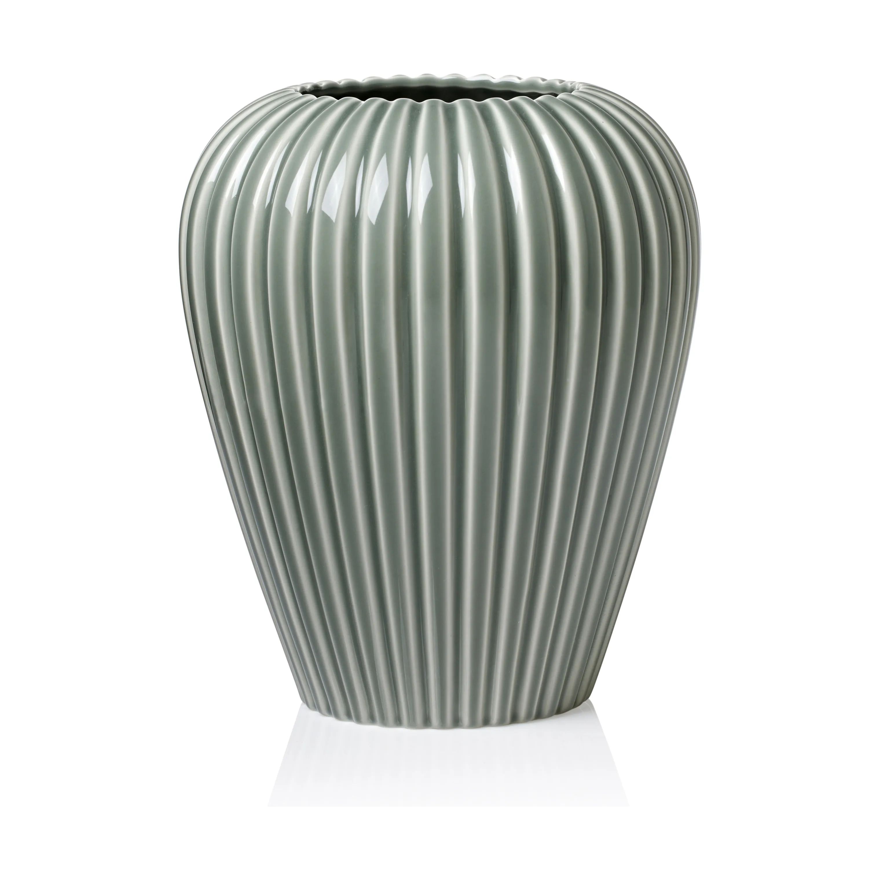 erik bagger a/s Vaser Eslau Lilje Vase i grøn, 20 cm, 1