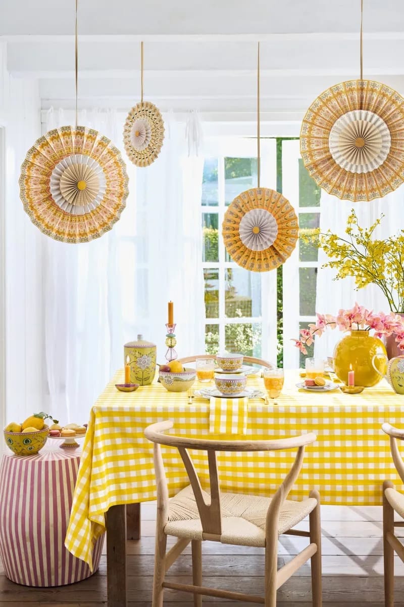 PIP Studio Serveringsskåle Lily & Lotus Skål i Yellow, 3