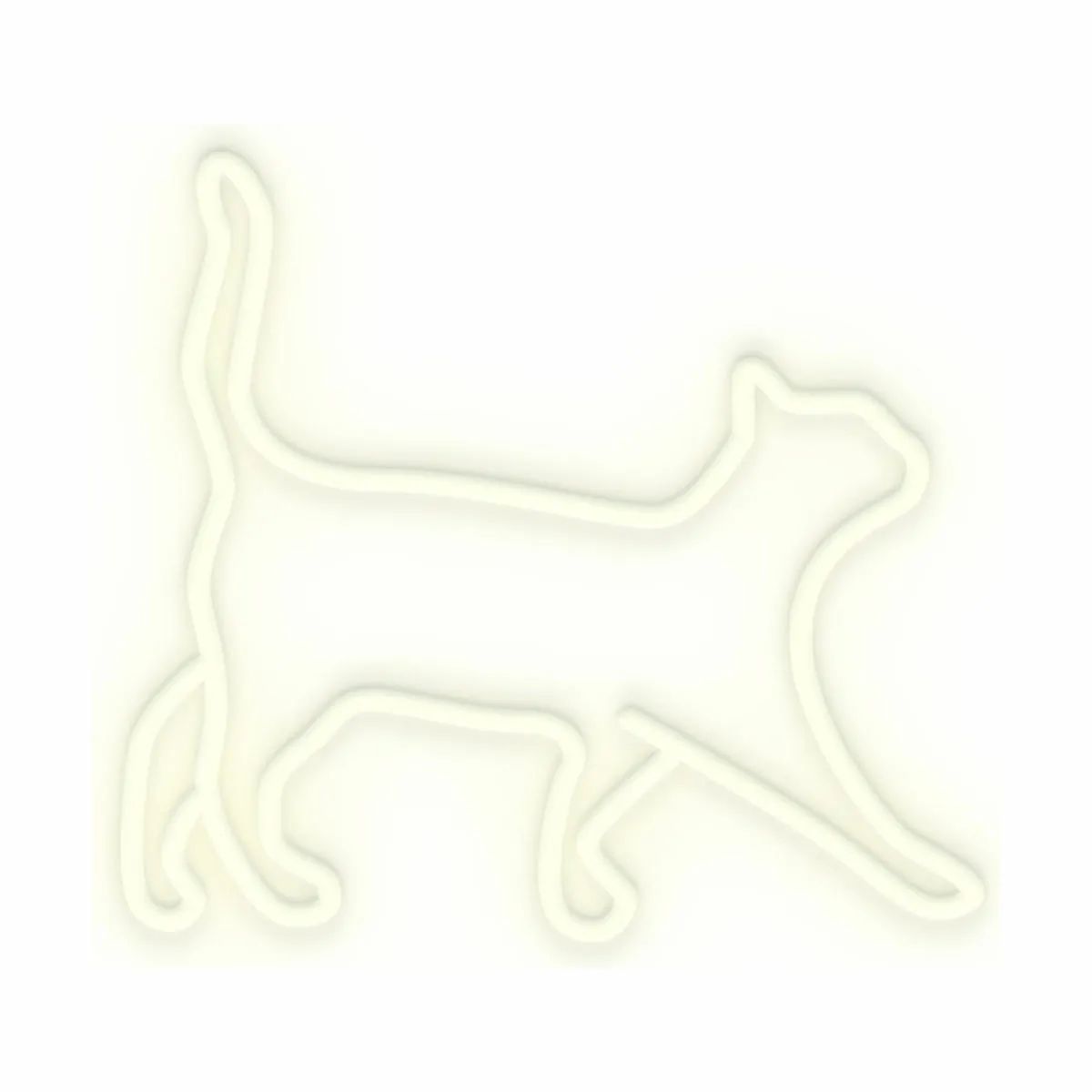 Candy Shock Væglamper Neon LED Lampe - Kat i Kat, 1