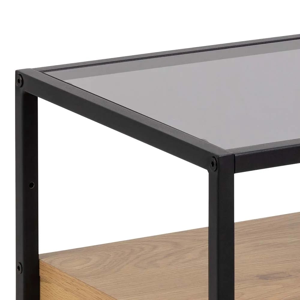 CASA Living Sengeborde Randolf Natbord i Sort/natur, 3