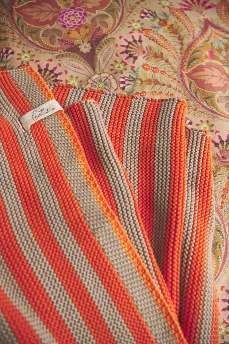 PIP Studio Plaider Plaid i Orange, 4