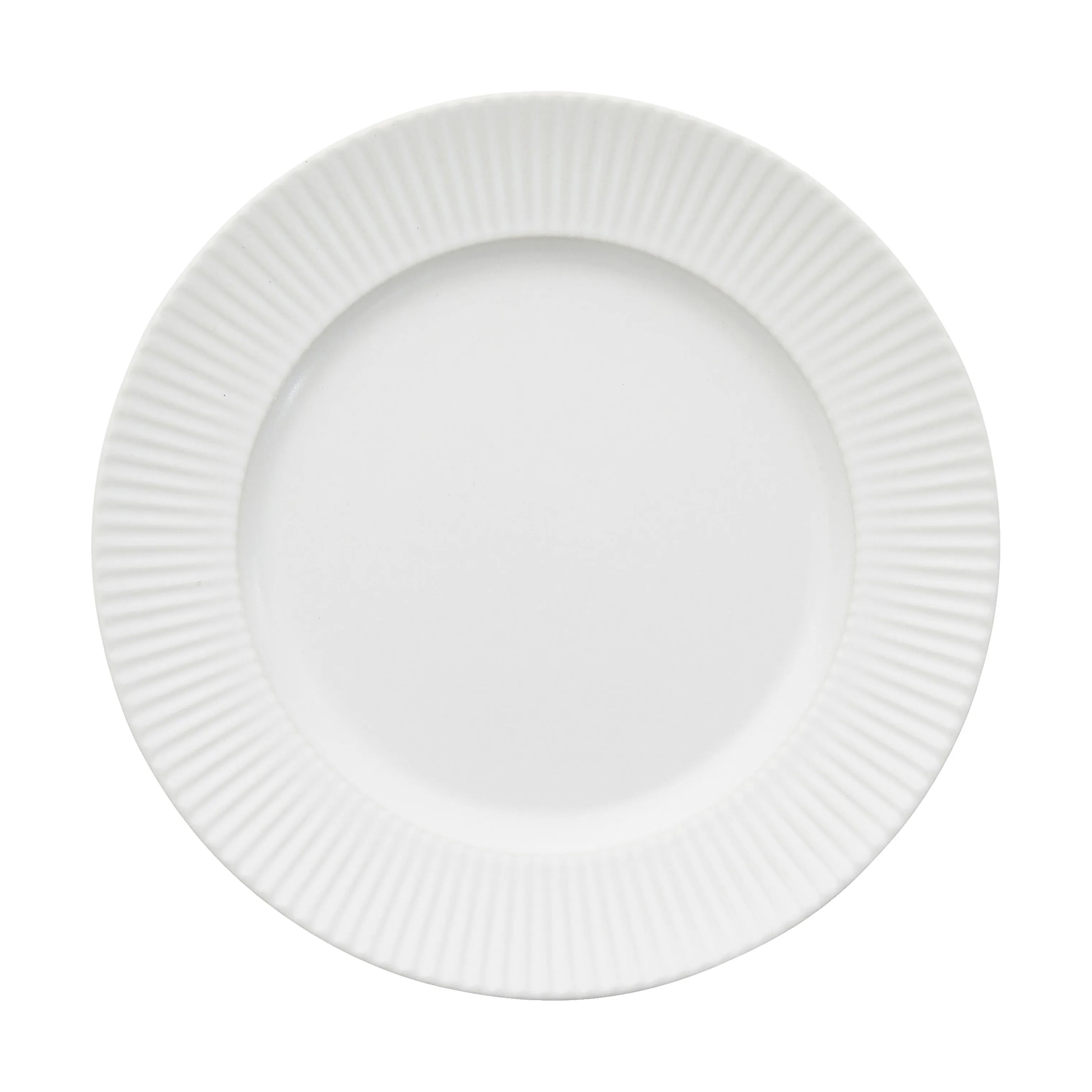 Aida Frokosttallerkener Groovy Frokosttallerken i Hvid, 1