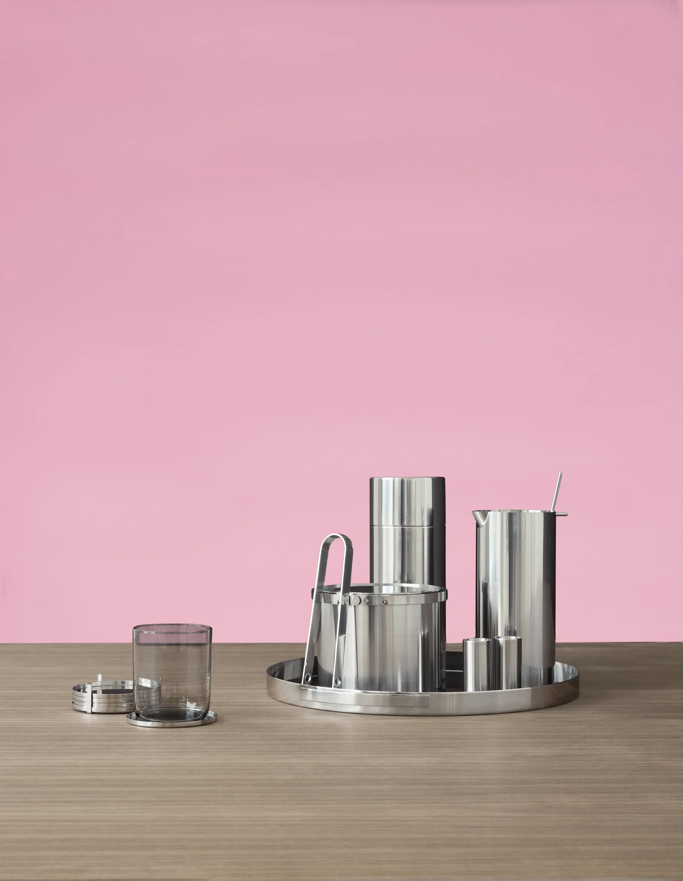 Stelton Isspande Cylinda-line AJ Isspand i Sølvfarvet, 1 L, 4