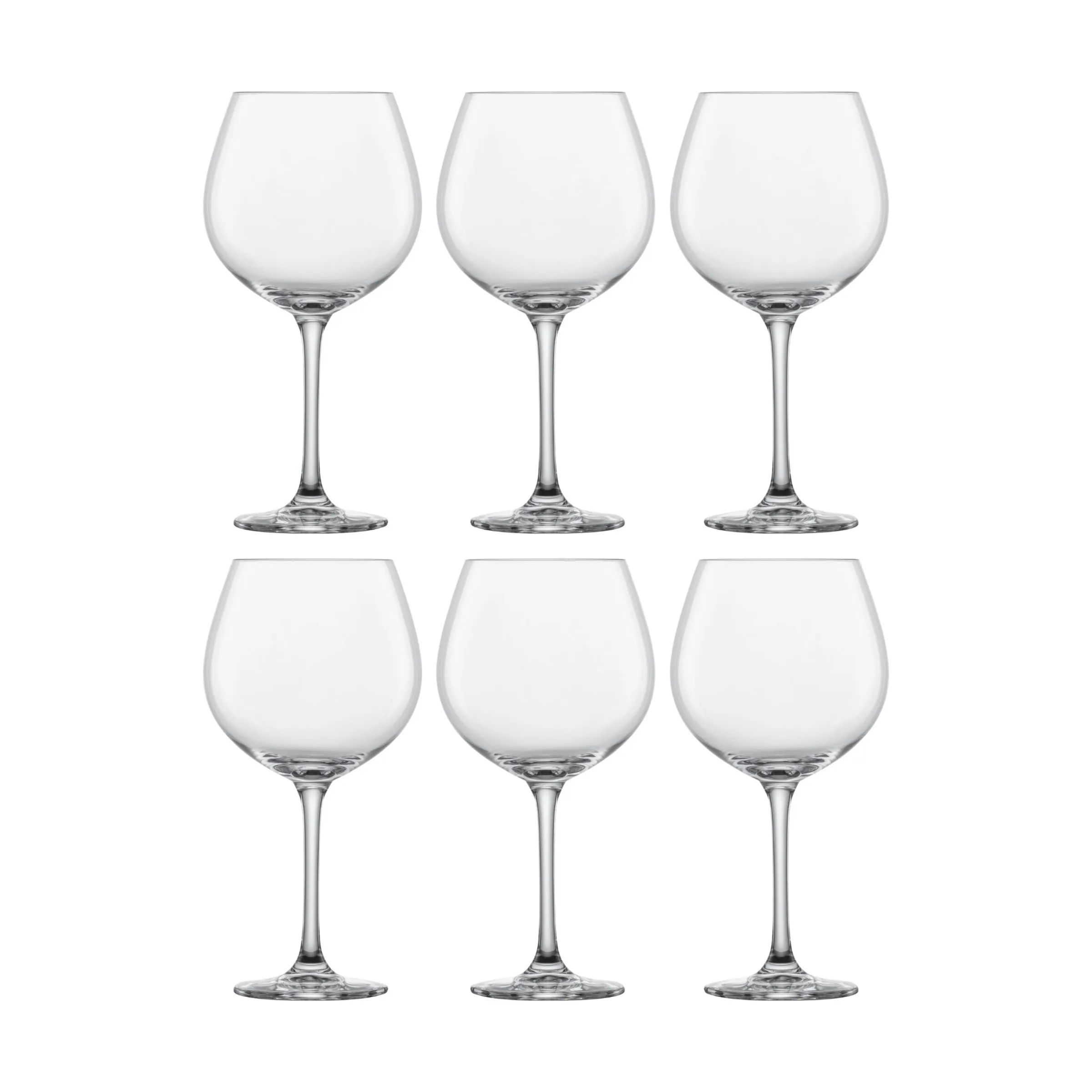 Schott Zwiesel Rødvinsglas Classico Burgundy Vinglas - 6 stk. i Klar, 81.4 cl, 1