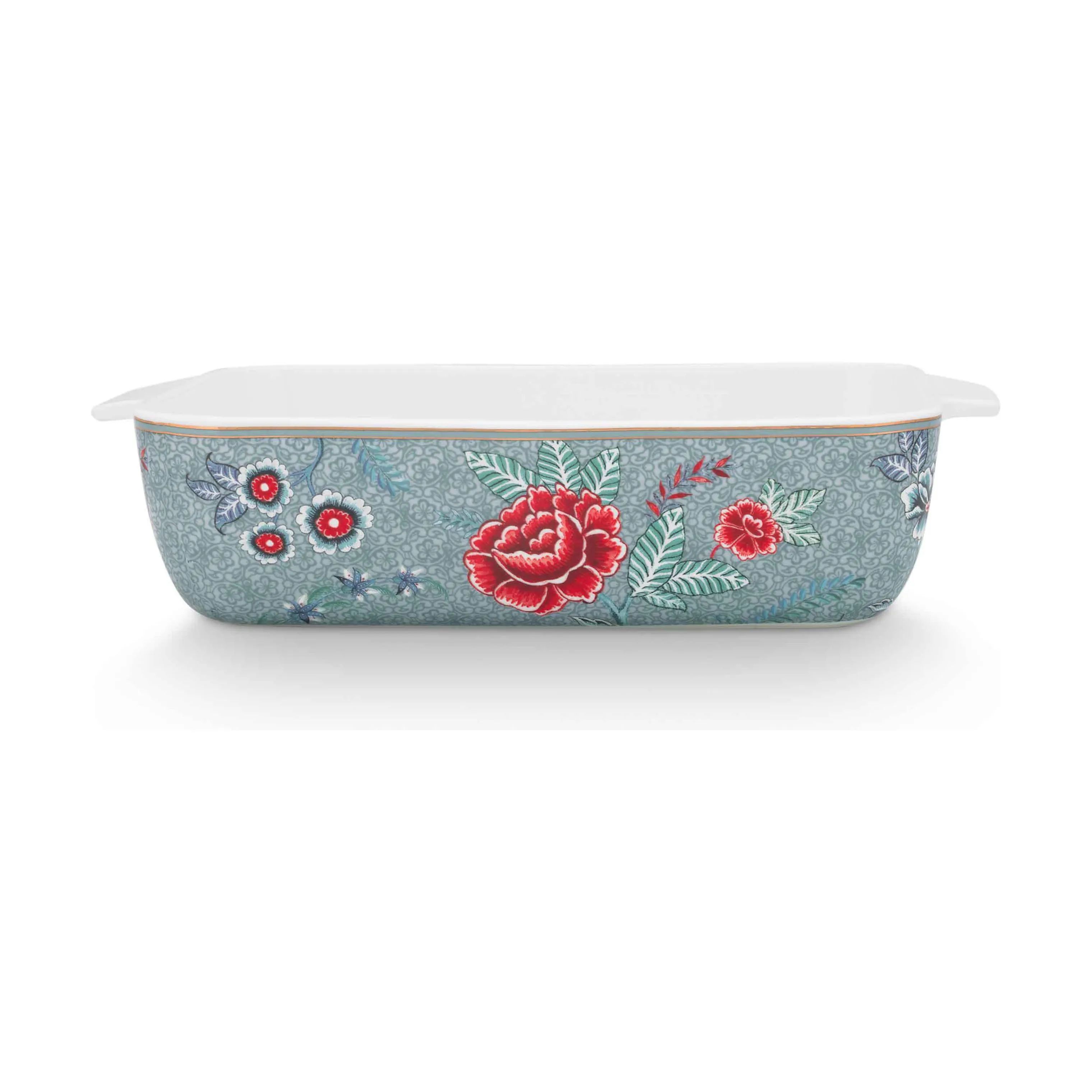 PIP Studio Ovnfaste fade Flower Festival Fad i Blue, 3