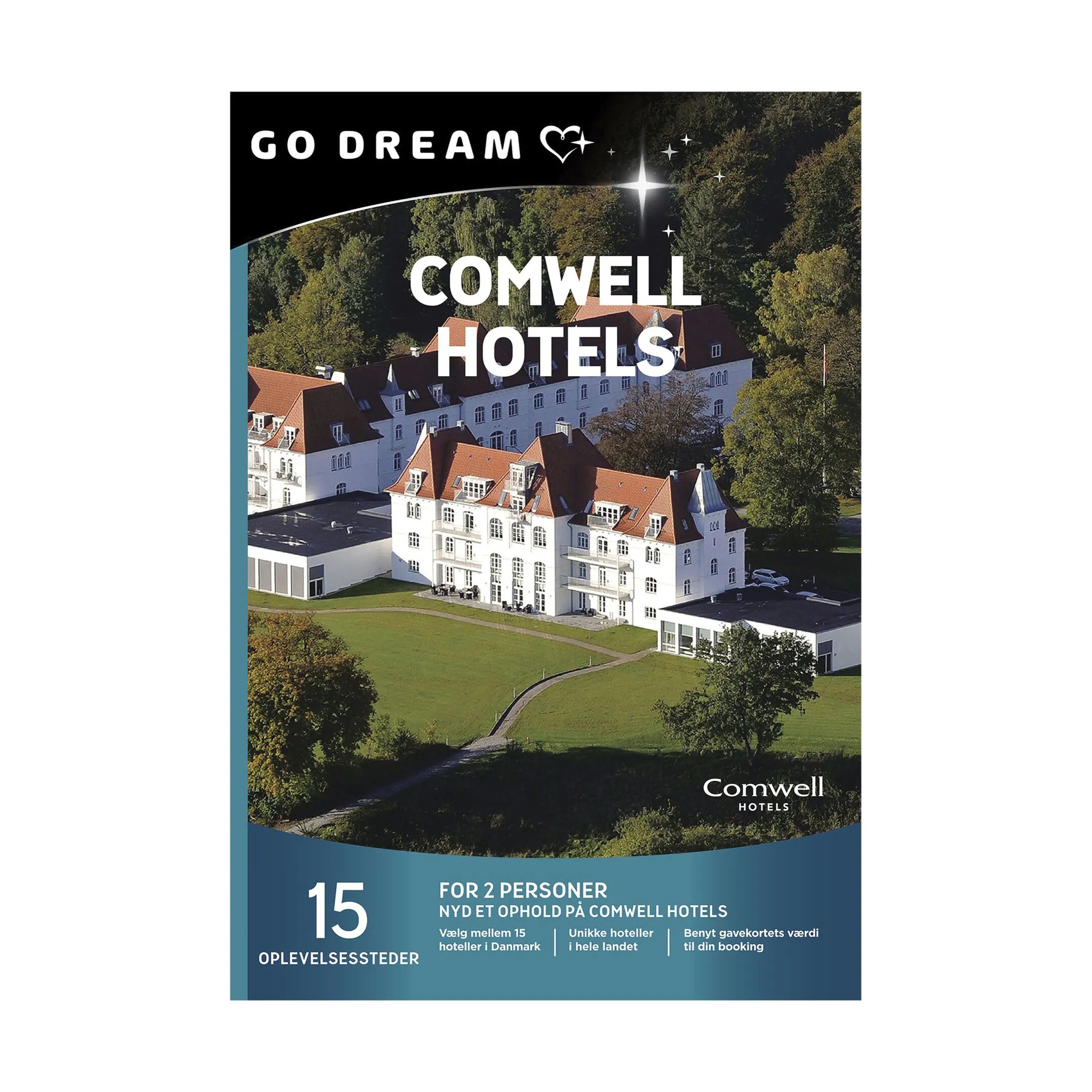GO DREAM Oplevelsesgavekort Gavekort - Comwell Hotels i Comwell Hotels, 1
