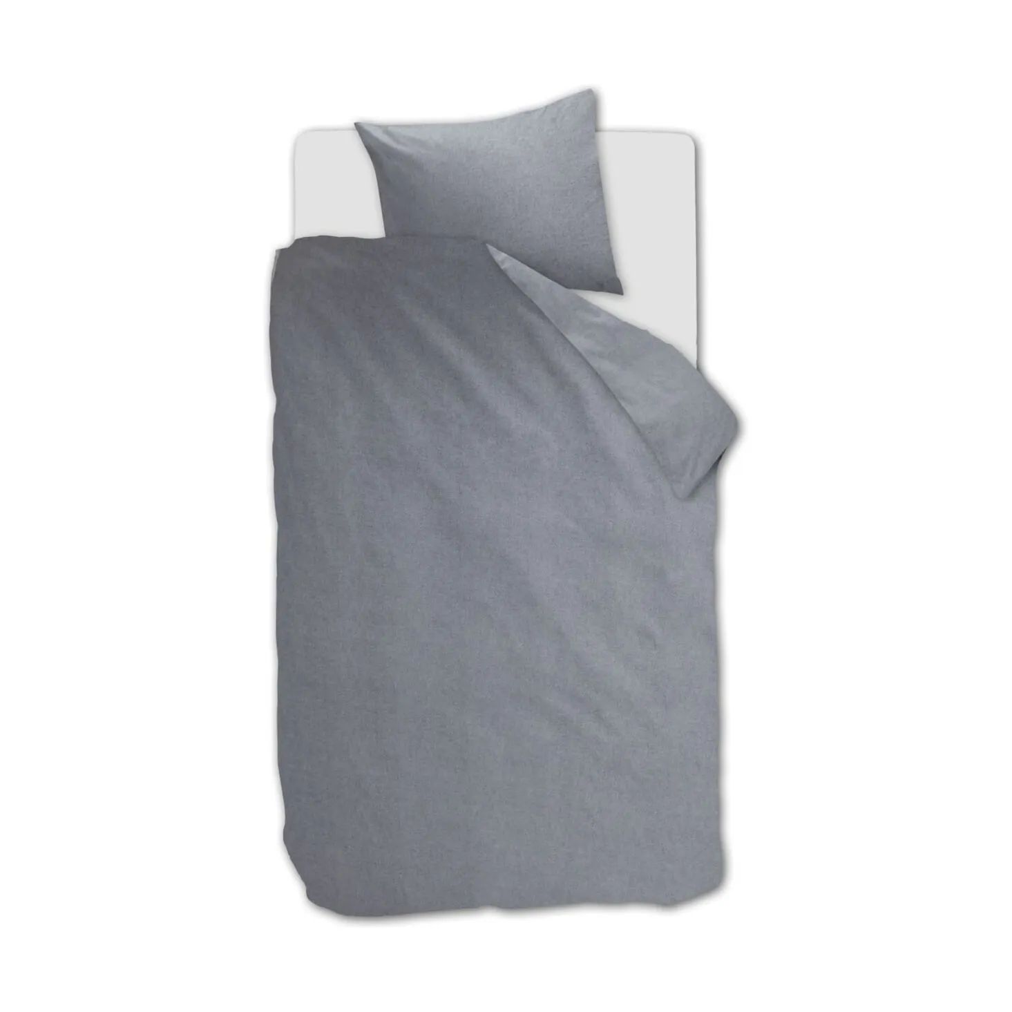 BeddingHouse Sengetøj Frost Sengetøj i Blue Grey, B140 x L200 cm, 1