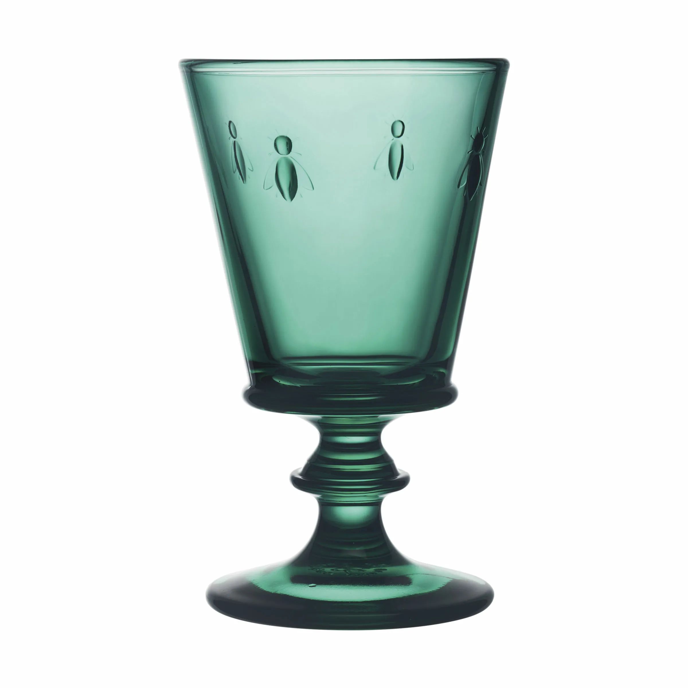 La Rochère Rødvinsglas Abeille Vinglas - 6 stk. i Mørkegrøn, 24 cl, 3