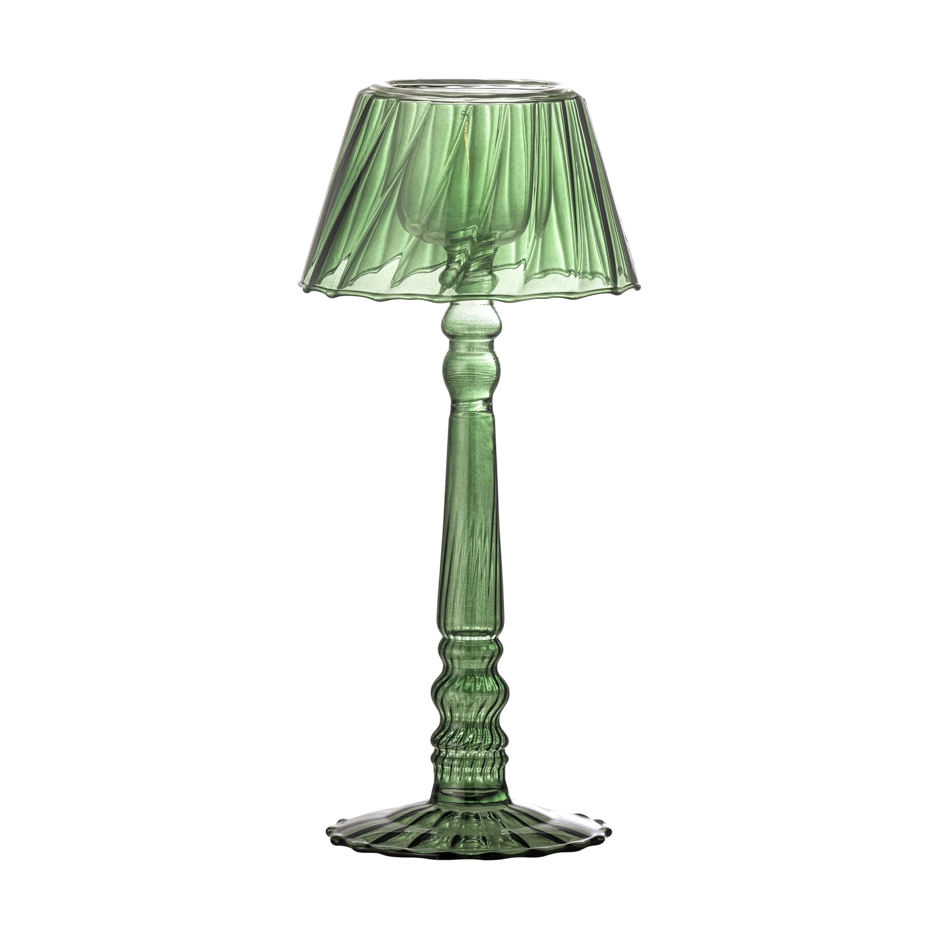 Bloomingville Fyrfadsstage Cisco Fyrfadsstage i Grøn, 23,5 cm, 1