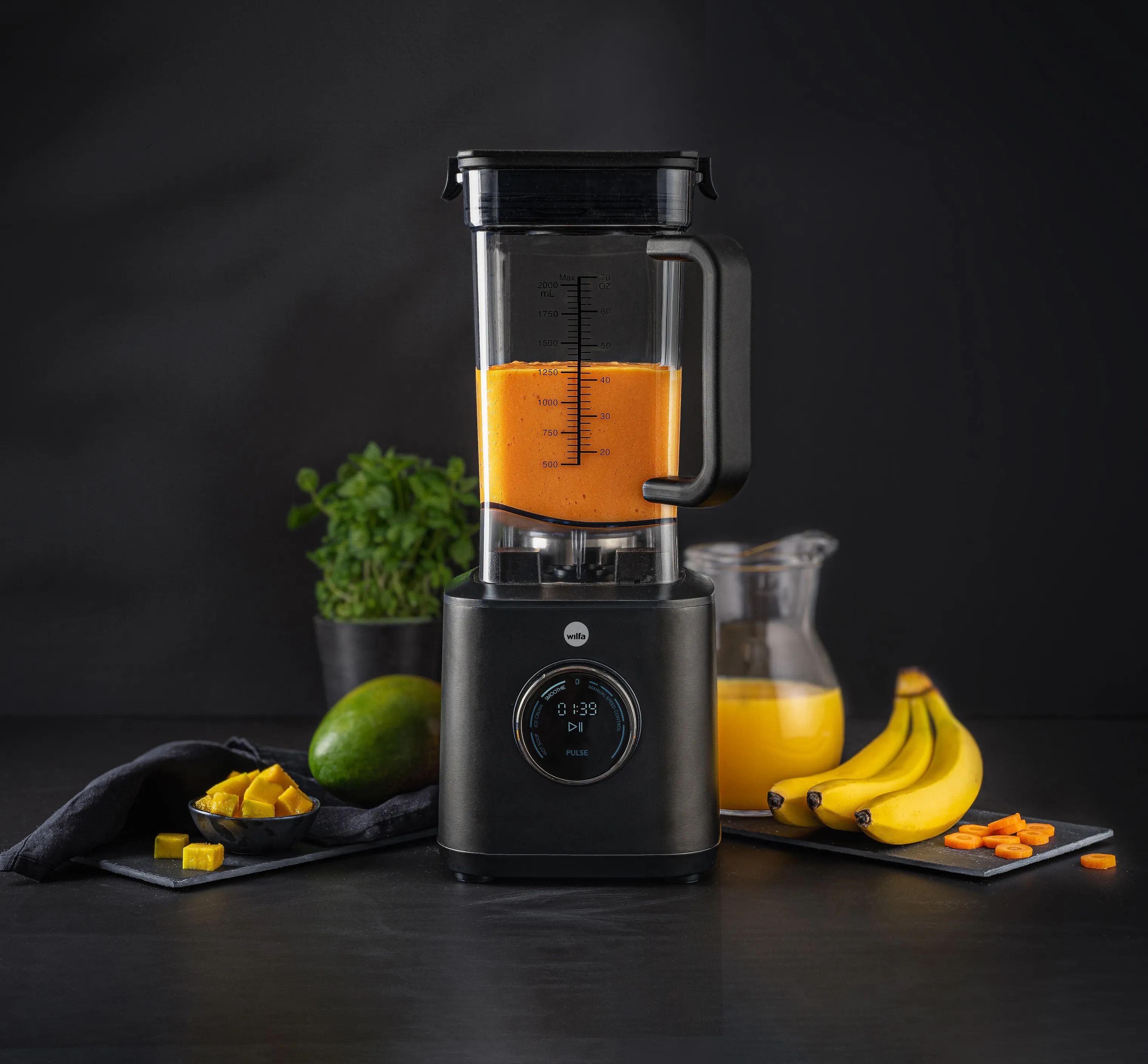 Wilfa Blendere Powerblender PB1B-P2000 i Sort, 2