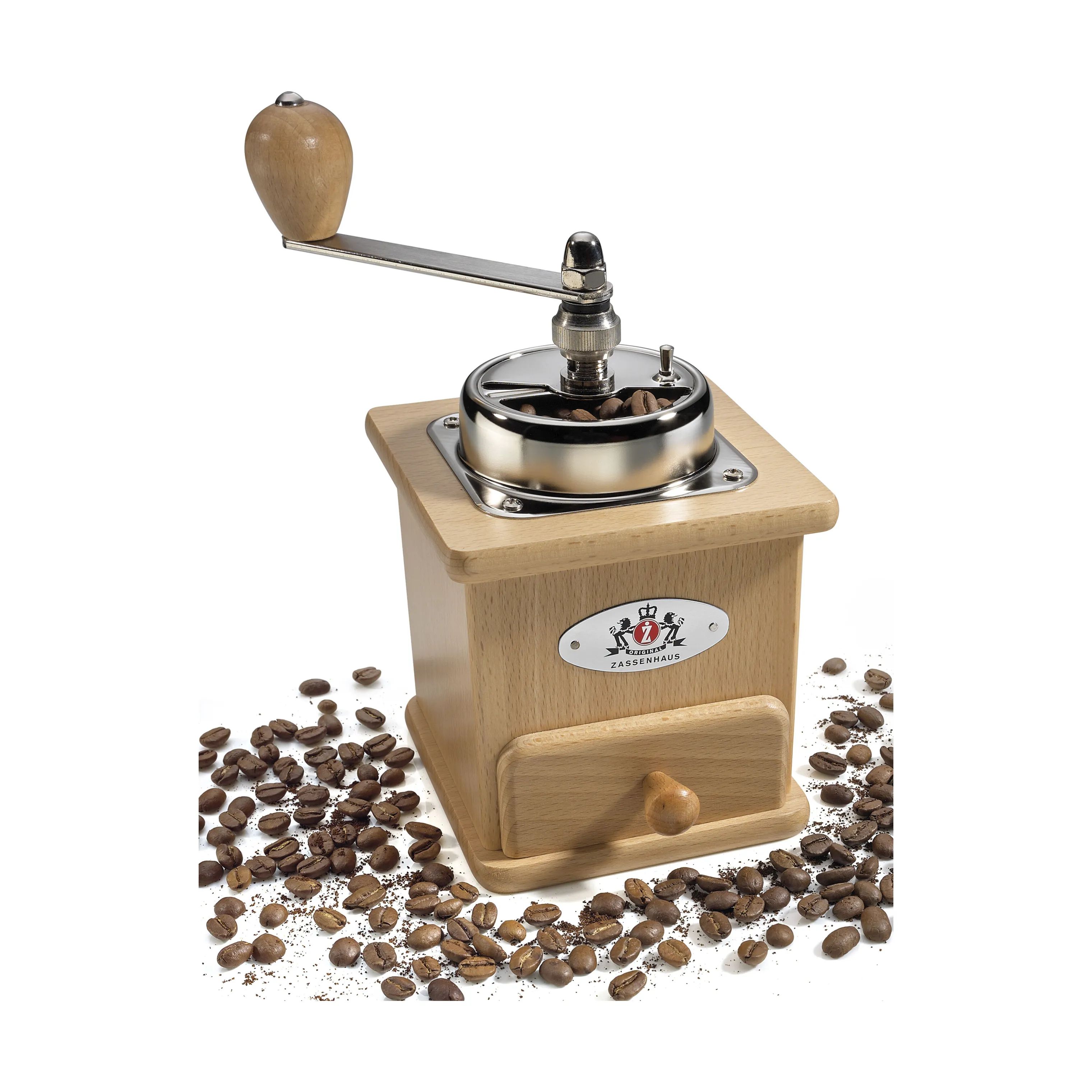 Zassenhaus Kaffekværne Brasilia Kaffekværn i Brun, 4