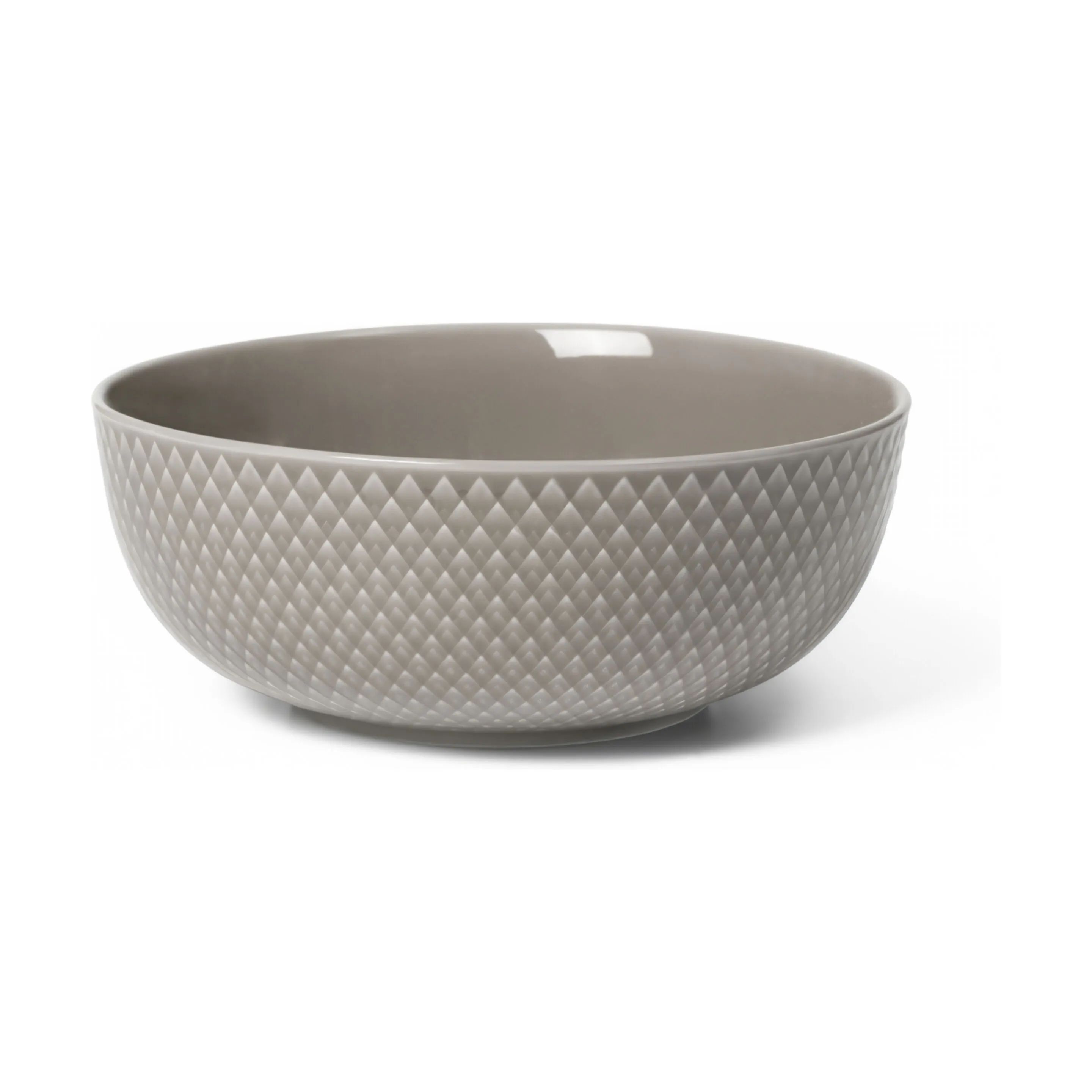Lyngby Porcelæn Skåle Rhombe Earth Skål i Clay, 1