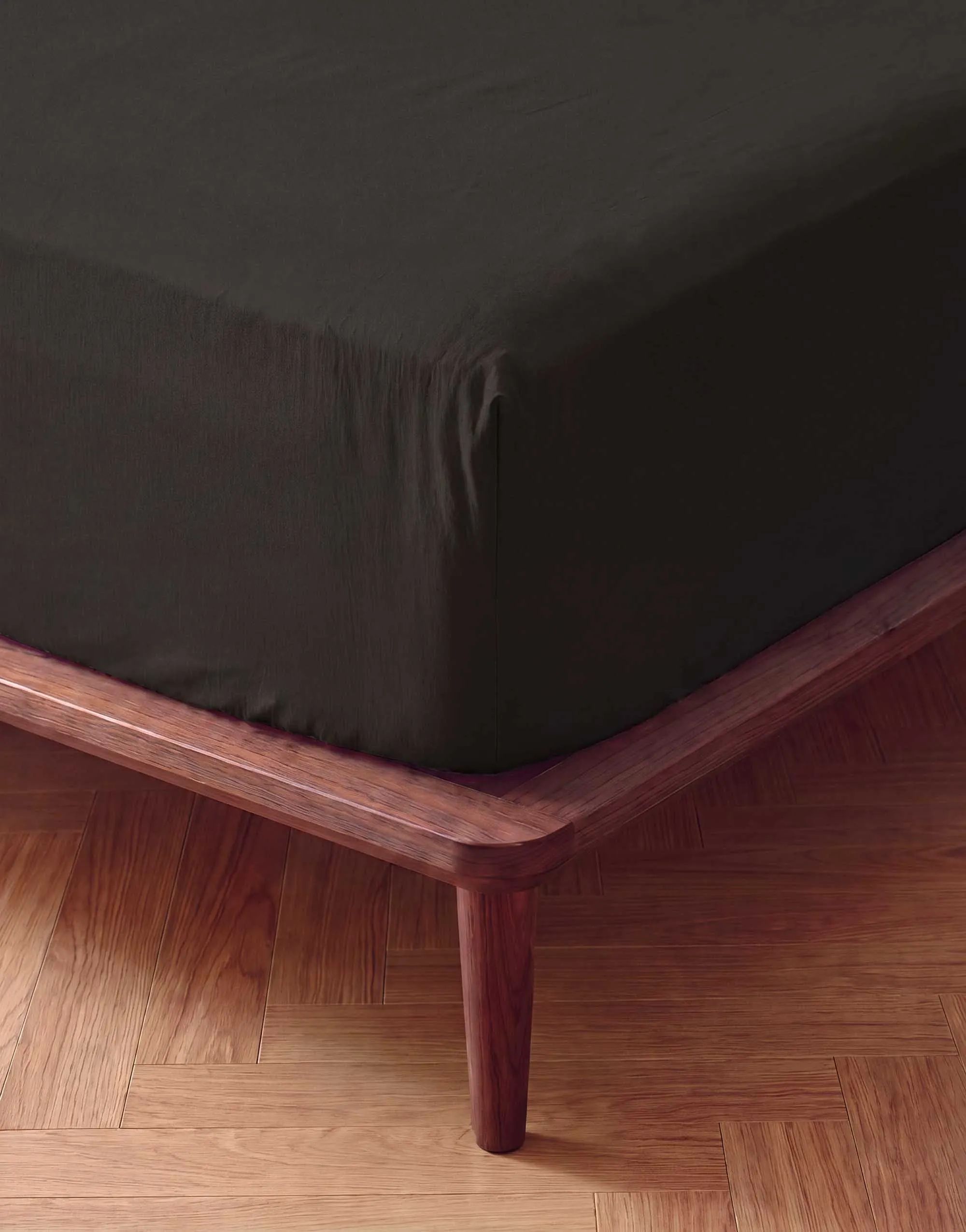 Essenza Lagner Fine Organic Jersey Boxlagen i Anthracite, B200 x L220 cm, 4