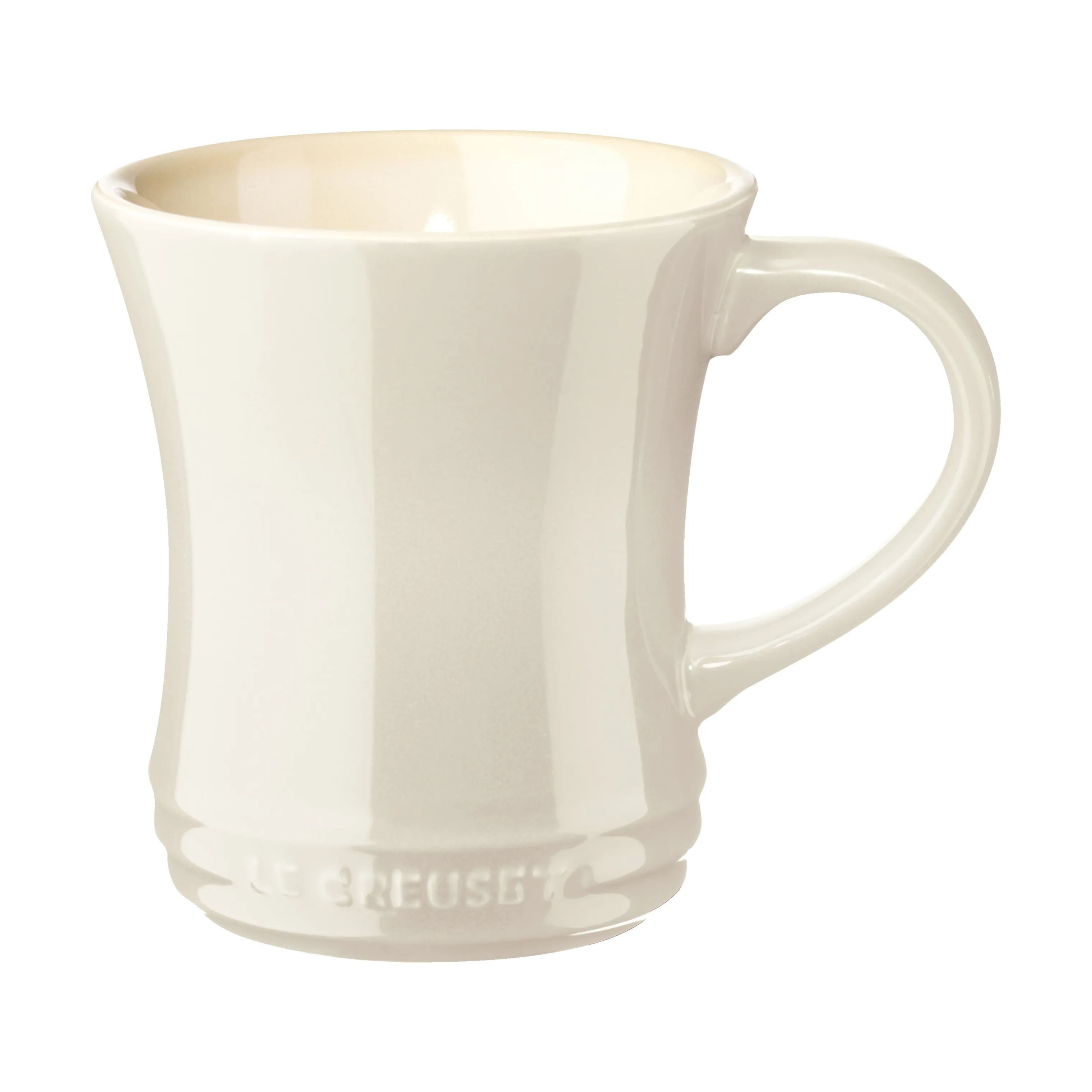 Le Creuset Krus og kopper med hank Krus i Meringue, 1