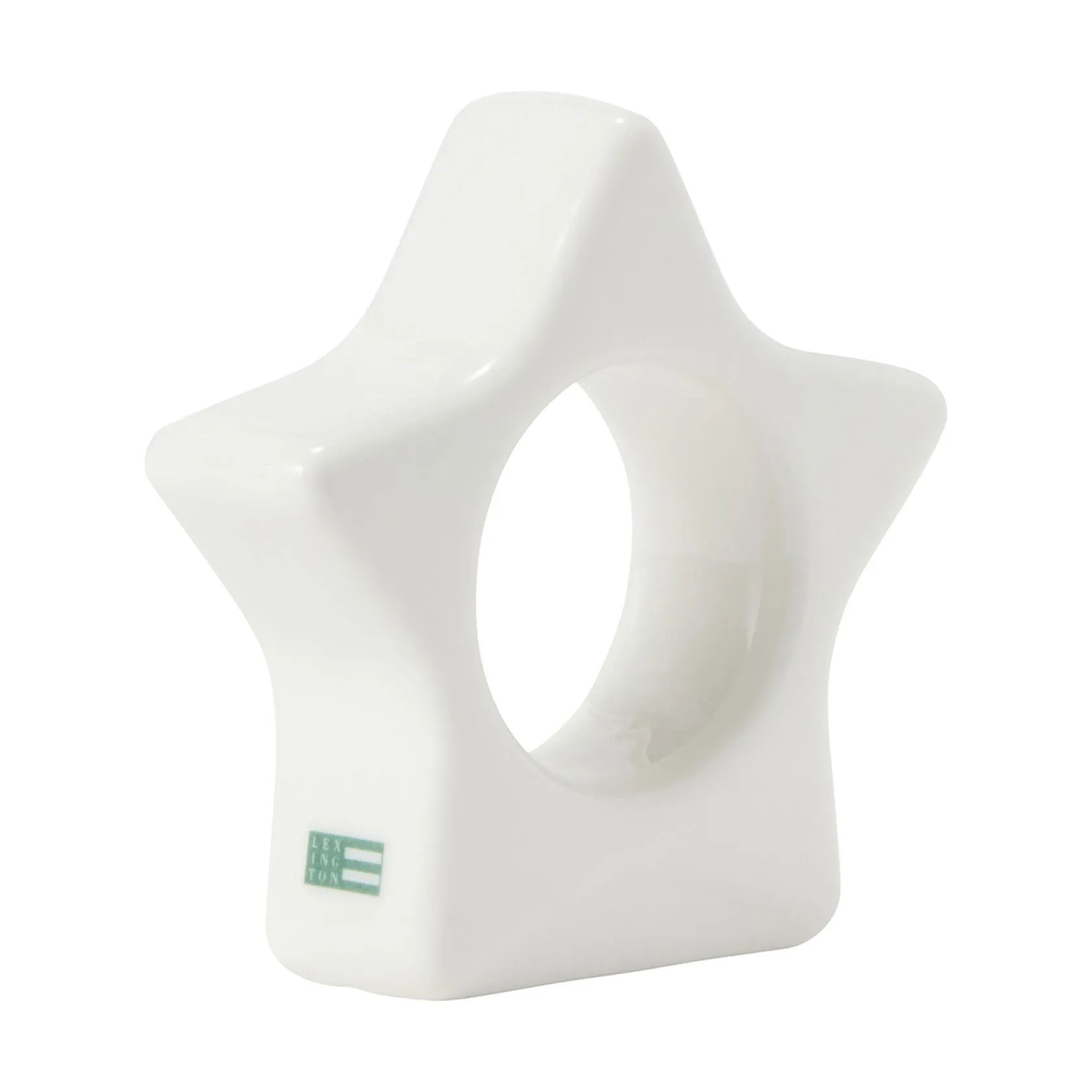 Lexington Servietringe og -holdere Holiday Collection 2025 Stjerne Servietring i White, 4