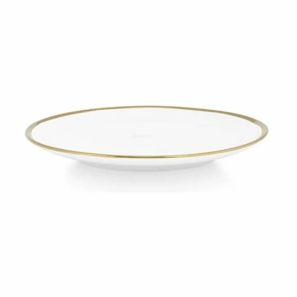 VT Wohnen Frokosttallerkener Tallerken i Gold, 26,5 cm, 1