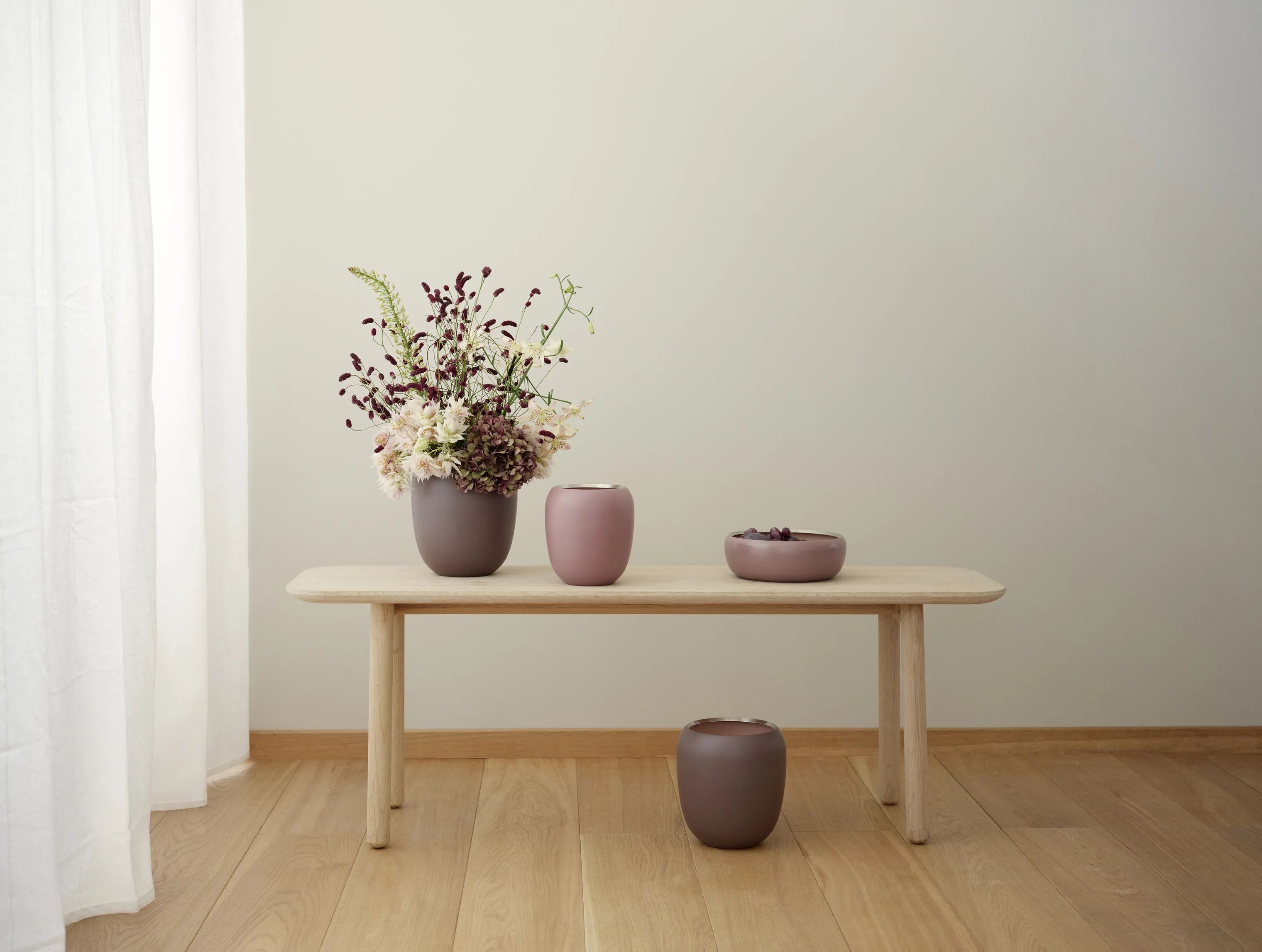 Stelton Vaser Ora Vase i Powder, 17 cm, 2