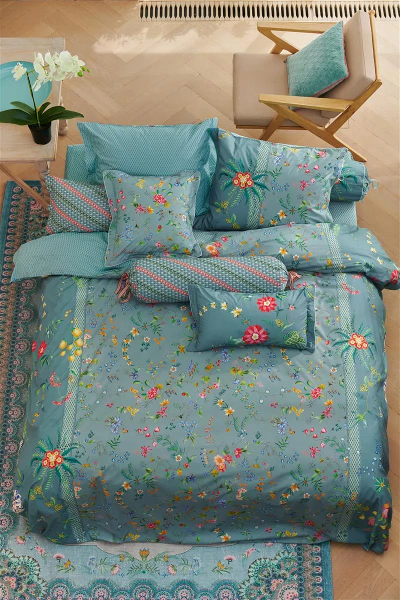 PIP Studio Sengetøj Sengetøj - Petite Fleur i Blå, B200 x L200 cm, 2
