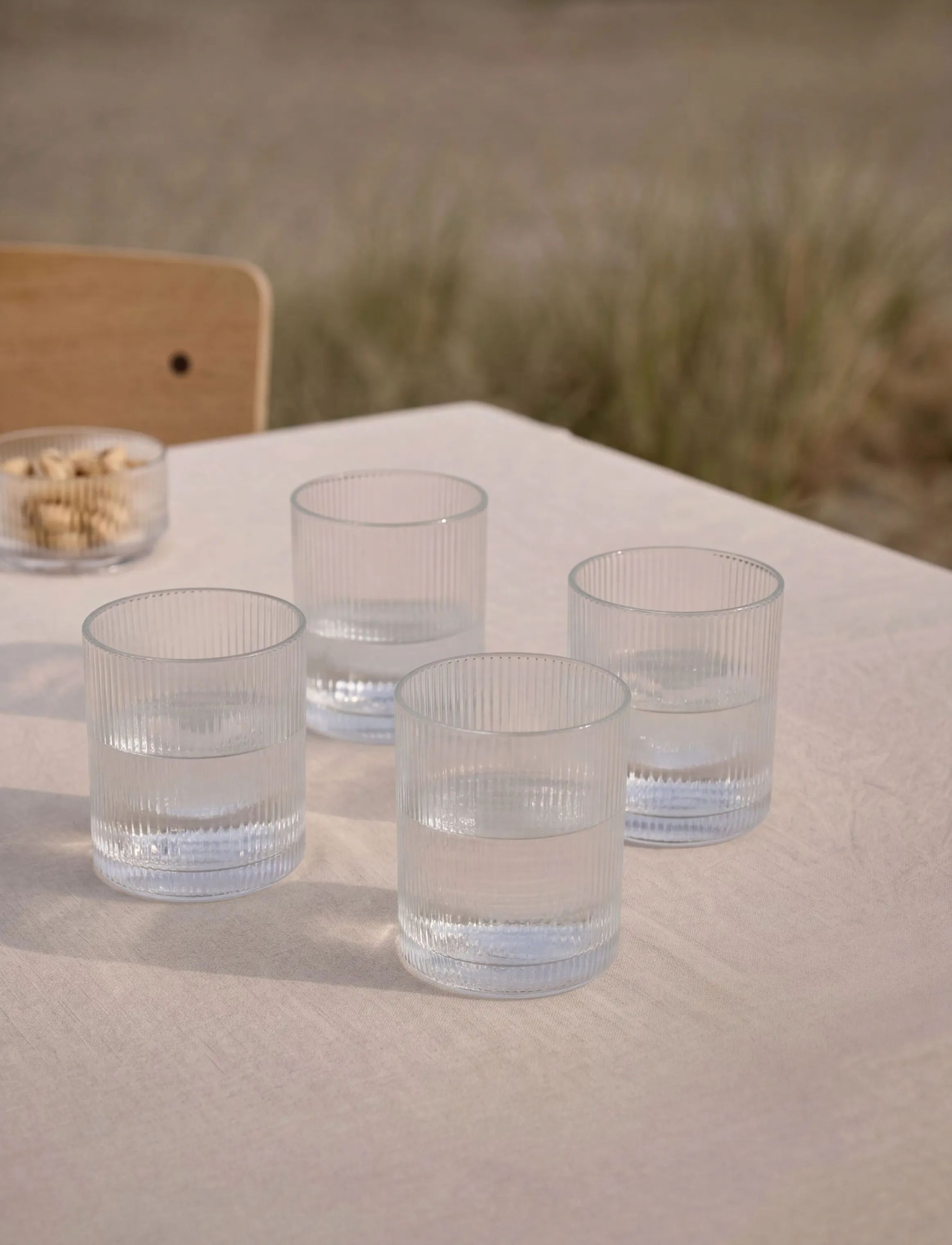 Stelton Lowball glas Pilastro Lowball Glas - 4 stk. i klar, 3