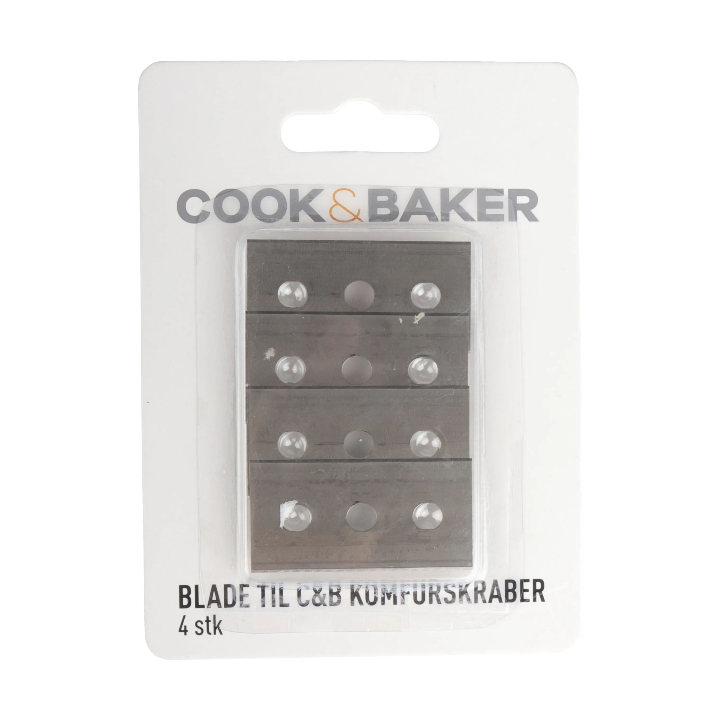 Cook & Baker Øvrigt køkkengrej Basic Blade til komfurskraber- 4 stk. i Stål, 1