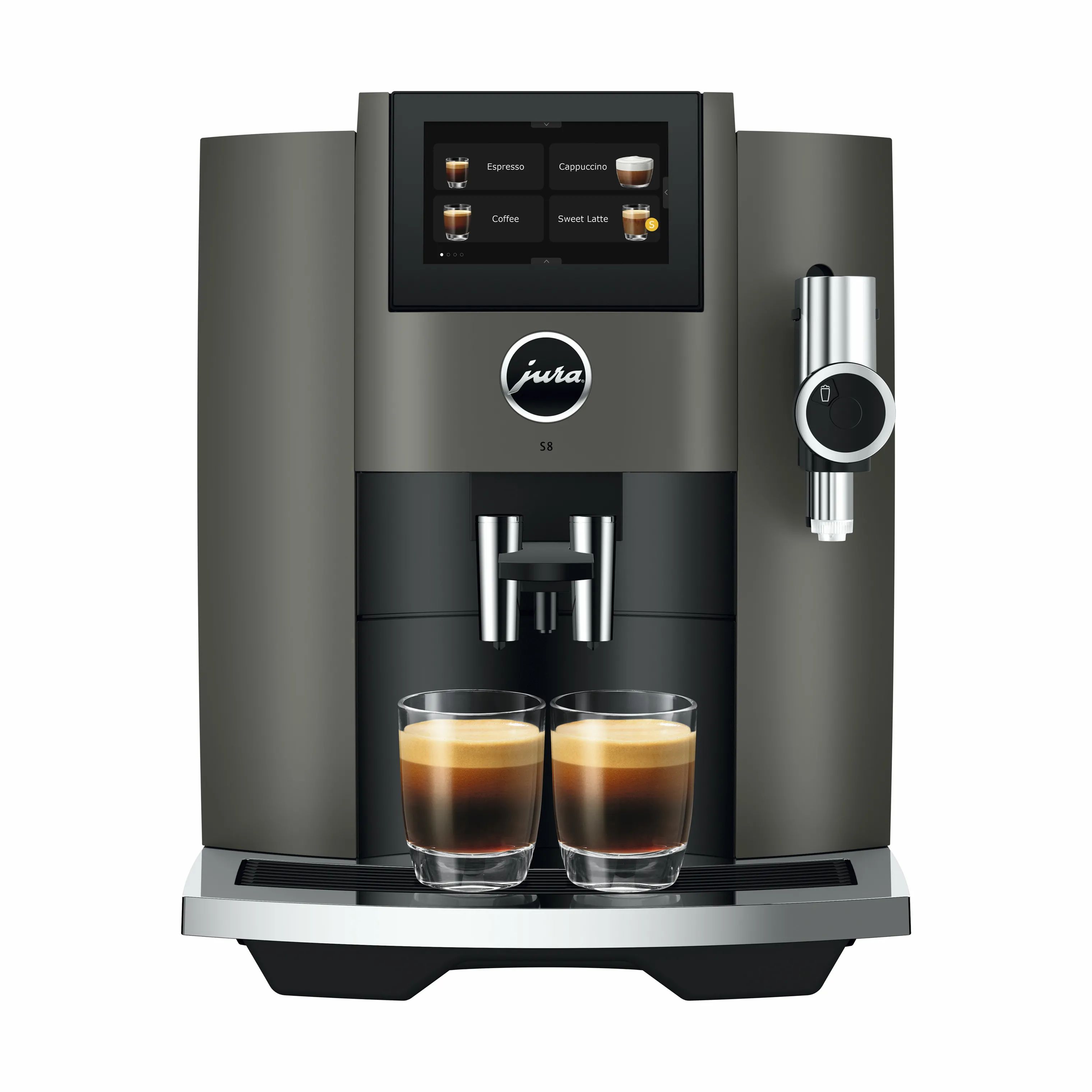 JURA Espressomaskiner S8 (EB) Kaffemaskine i Dark Inox, 1