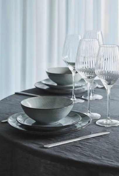 Broste Copenhagen Middagstallerkener Nordic Sea Middagstallerken i 26 cm, 5