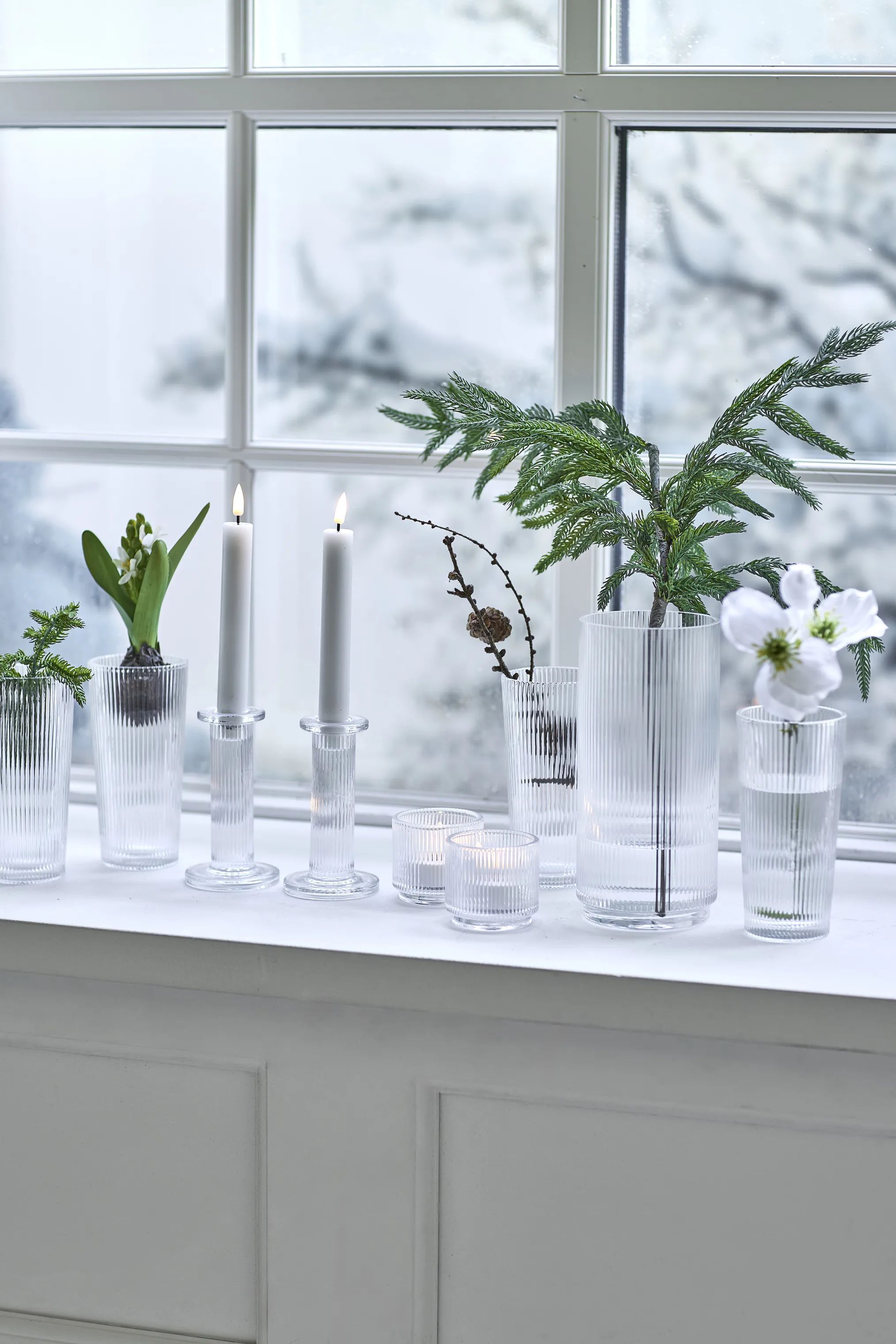 Stelton Vaser Pilastro Vase i Klar, 2
