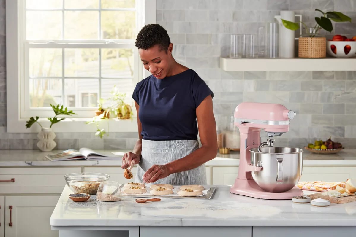KitchenAid Røremaskiner Artisan Køkkenmaskine 5KSM70SHXEDR i Dried rose, 3