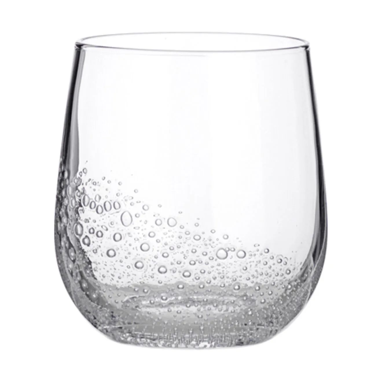 Broste Copenhagen Vandglas Bubble Glas i Clear, 1