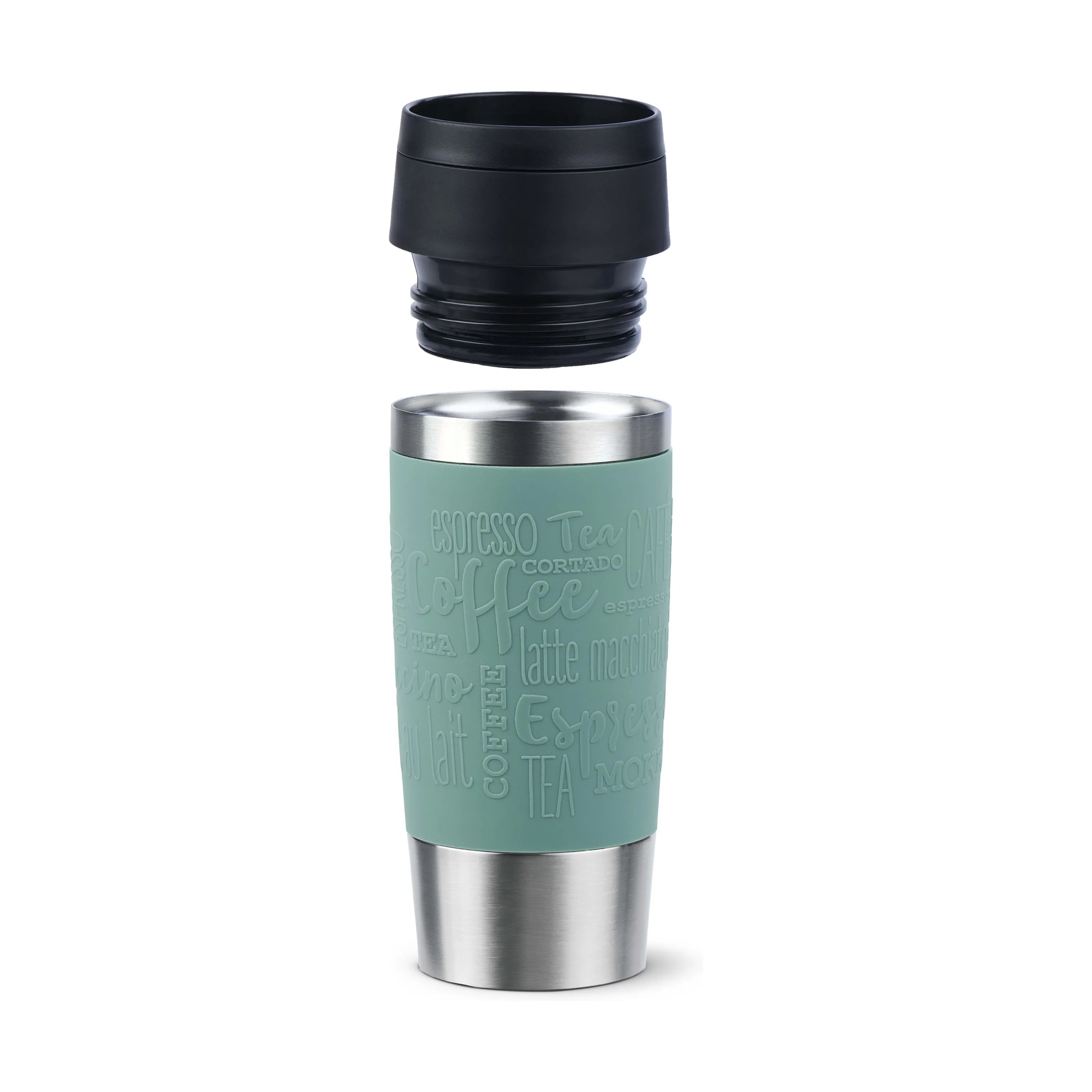 Emsa To go kopper To Go To-Go Classic Rejsekrus i Powder Green, 0.36 L, 4