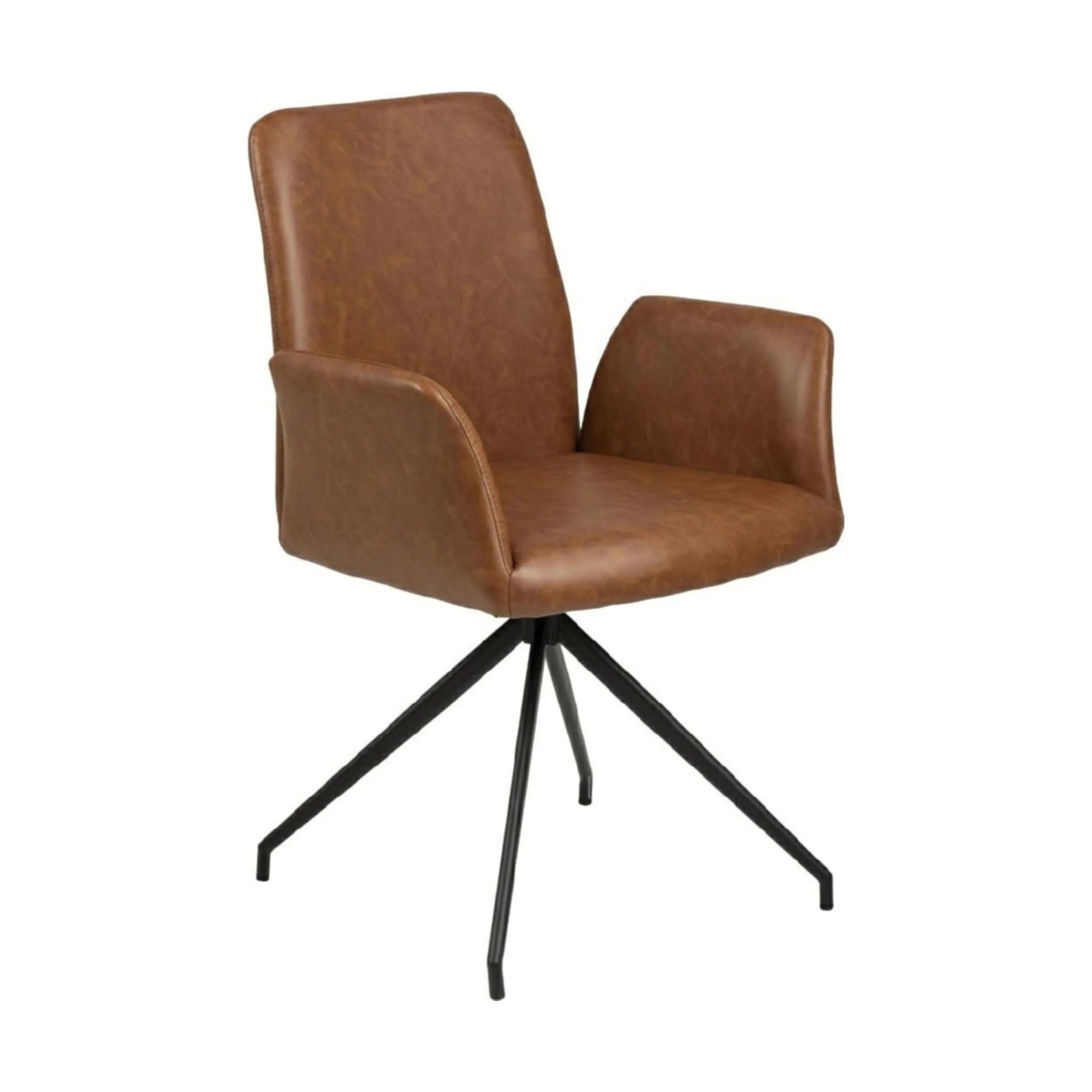 CASA Living Spisebordsstole Naya Spisebordsstol i Cognac, 2