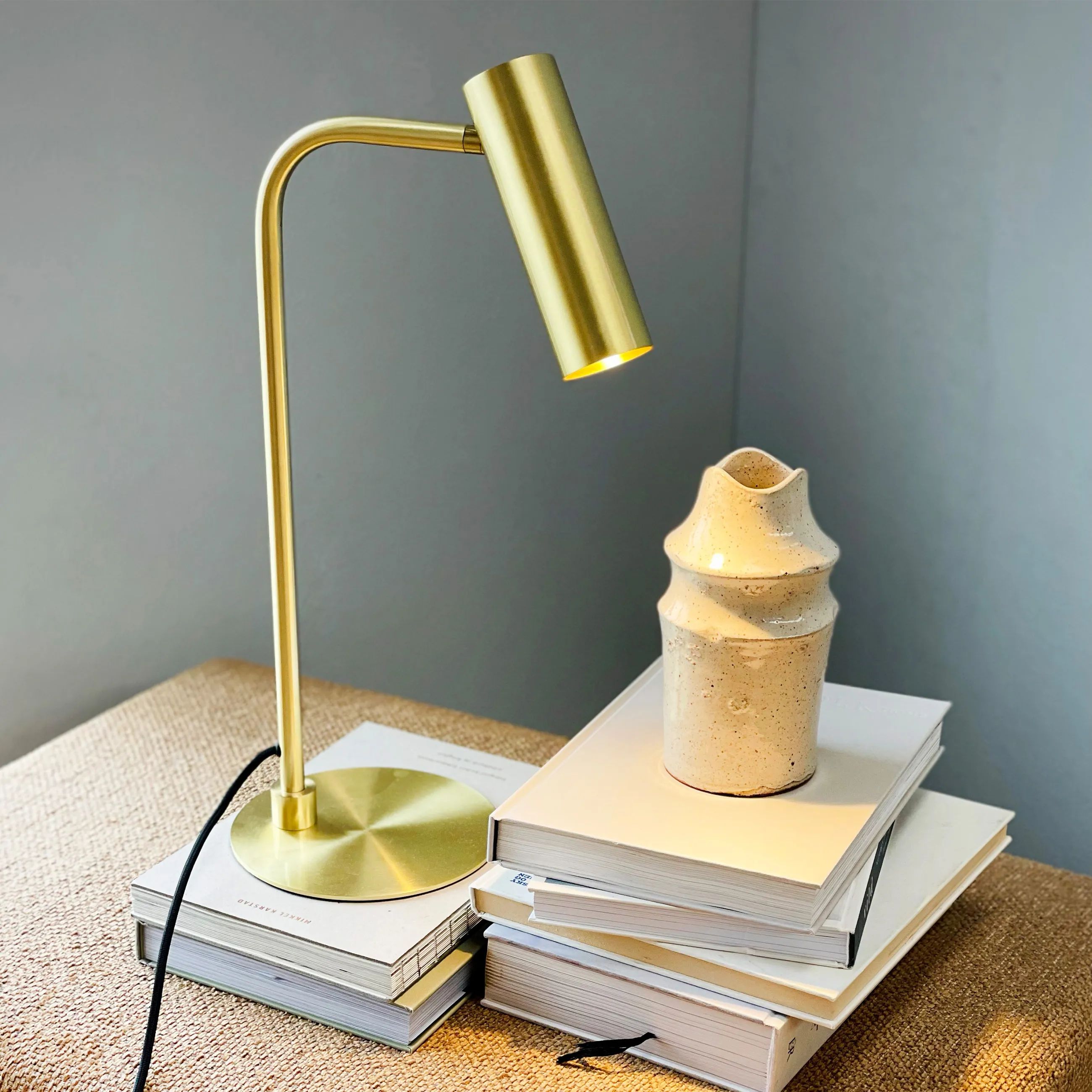 Dyberg Larsen Bordlamper Skagerrak Bordlampe i Messing, 2