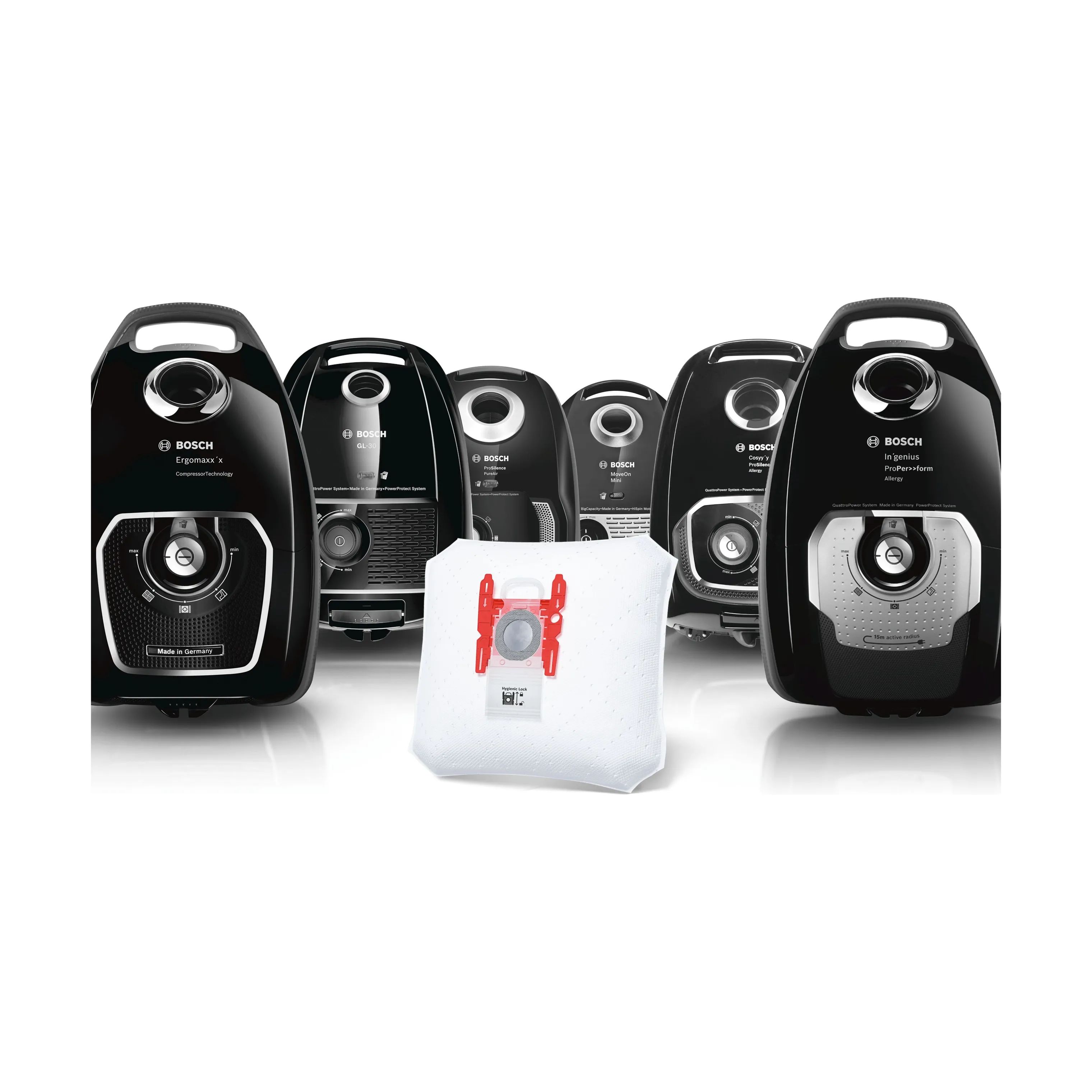 Bosch Støvsugerposer G All PowerProtect Støvsugerpose - 4 stk. i Hvid, 2