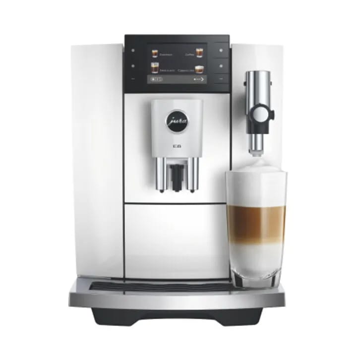 JURA Espressomaskiner E8 (EB) Espressomaskine E8 (ED) i Piano white, 2