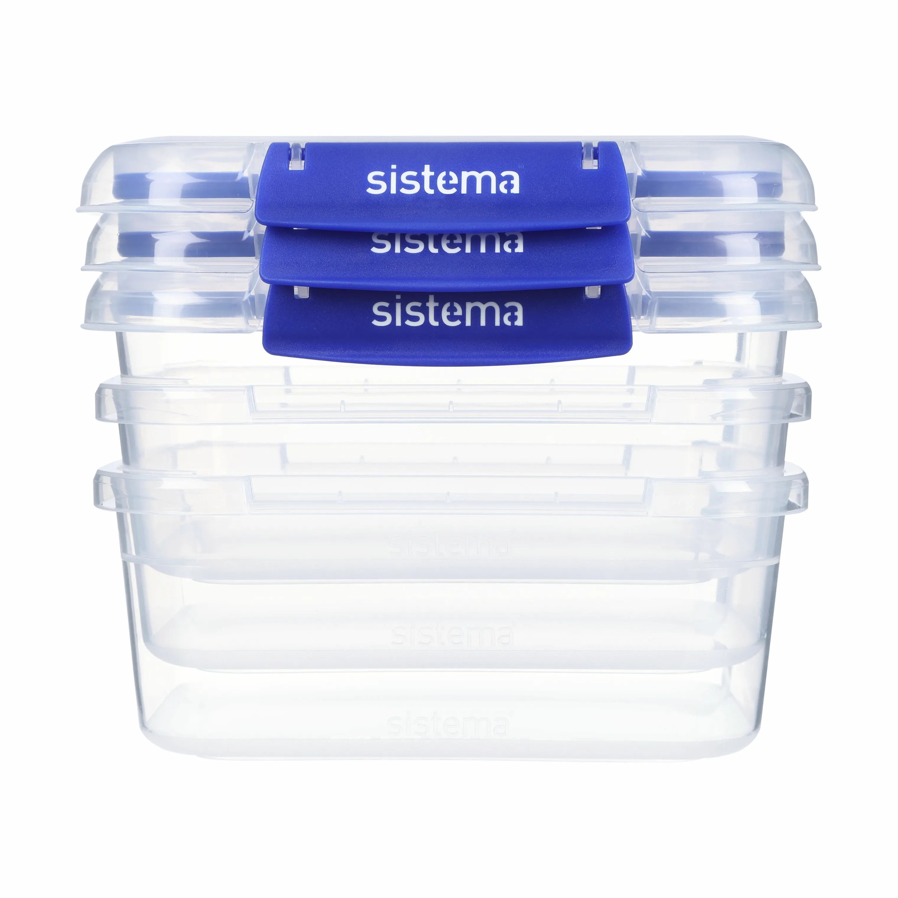 Sistema Opbevaringsbokse Klip It Plus Opbevaringsboks - 3 stk. i 3 stk. x 1 L, 1